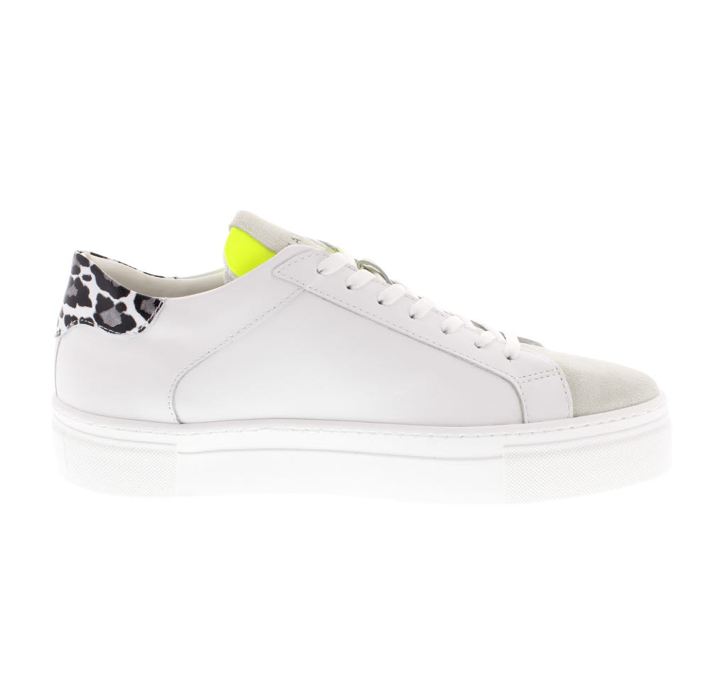 CAFE' NOIR Sneakers Leopardate con Borchie bianco Sneakers Sporty Chic  Donna DF146
