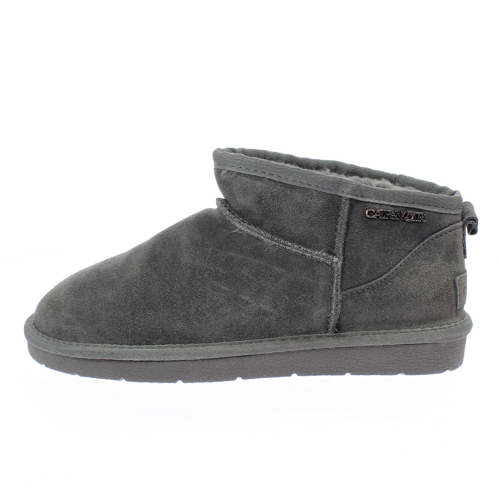 CAFE' NOIR Stivaletto in Suede con pelo  Donna grigio Foto 3