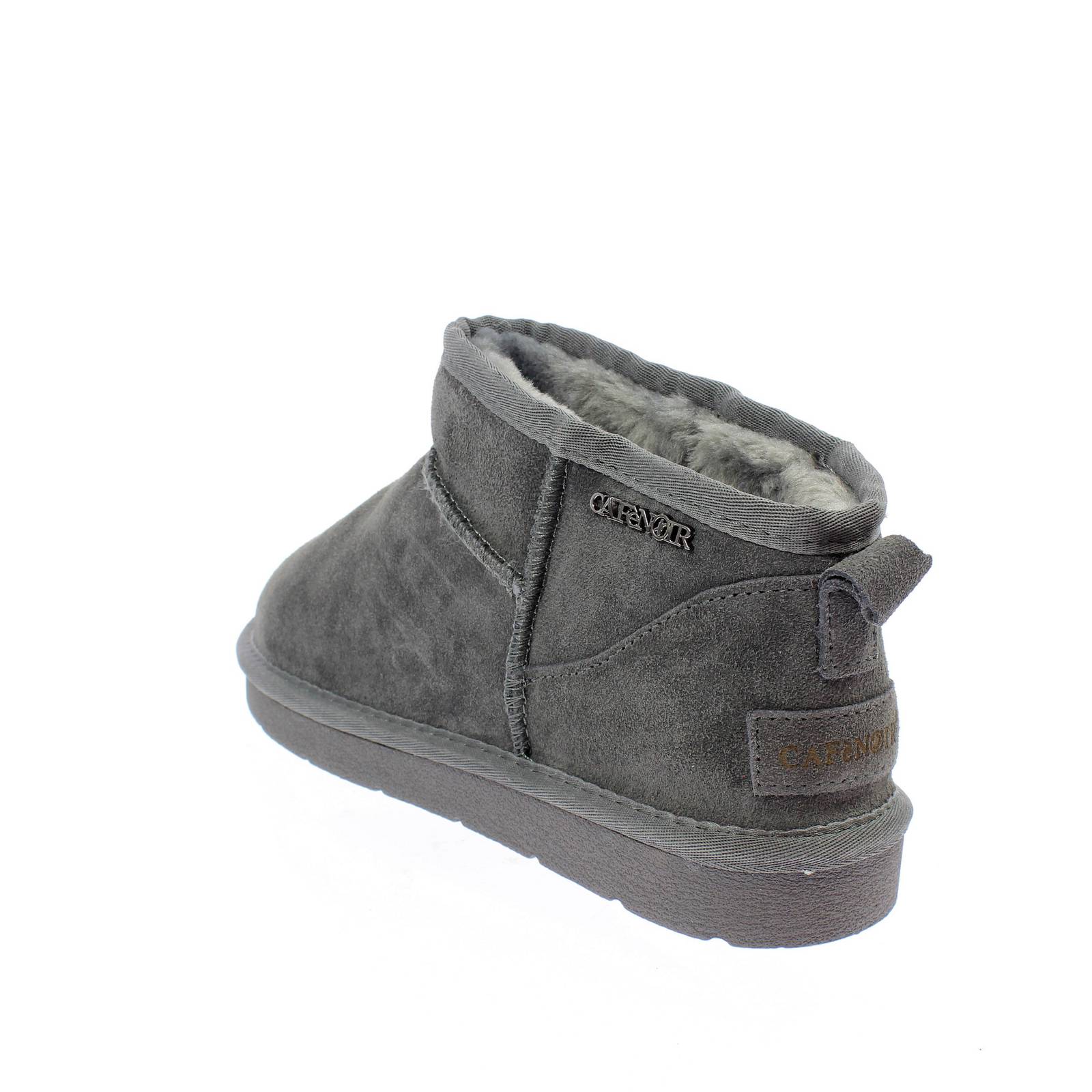 CAFE' NOIR Stivaletto in Suede con pelo  Donna grigio Foto 4