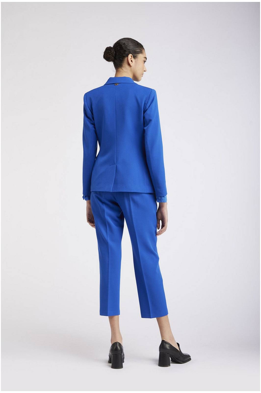 CAFE' NOIR Einreihige Jacke Damen blau Foto 2