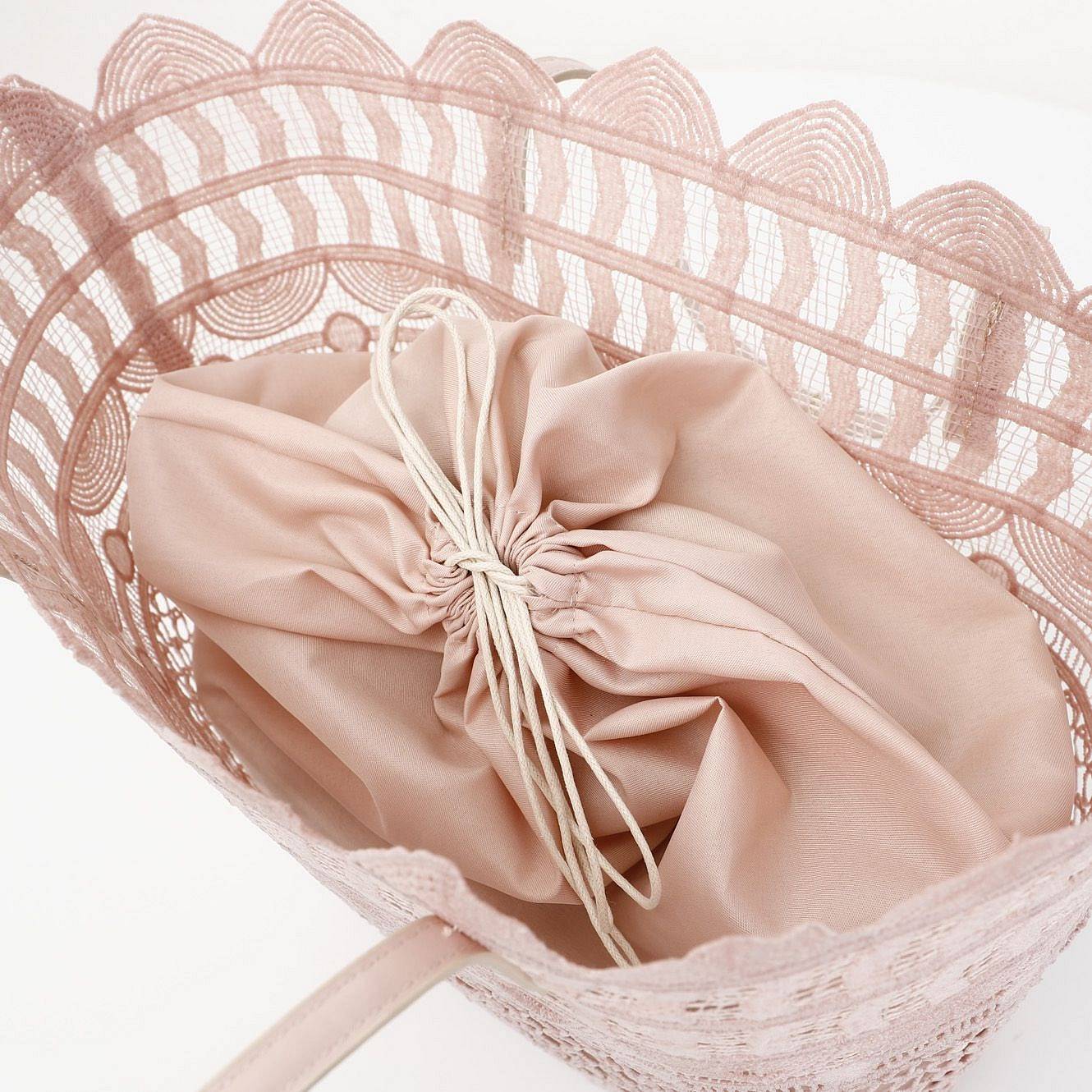 CAFE' NOIR shopping in pizzo con charm Donna rosa Foto 2