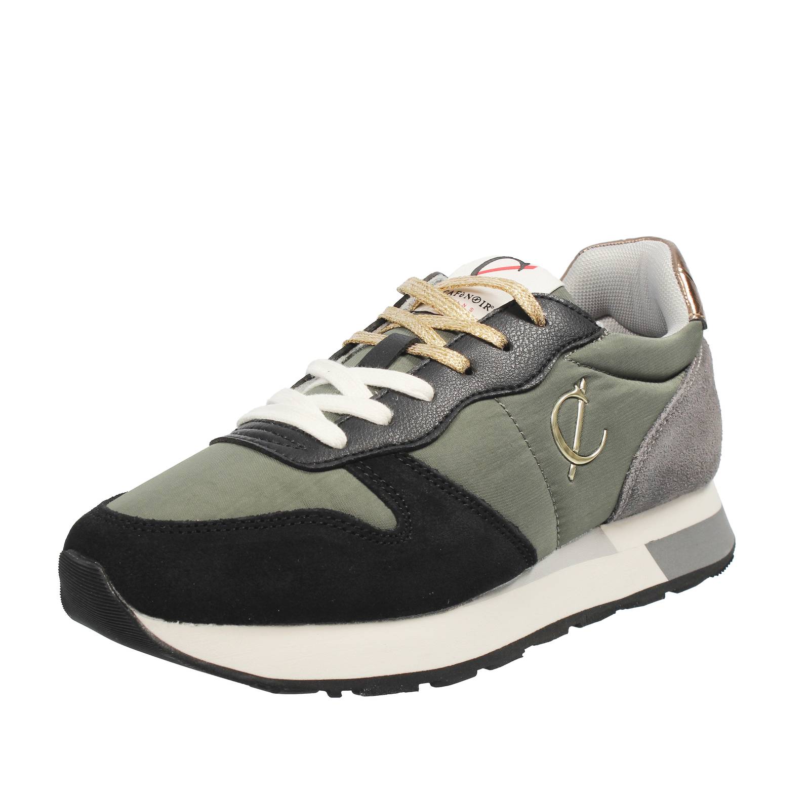 CAFE' NOIR Sneakers in Suede Donna nero
