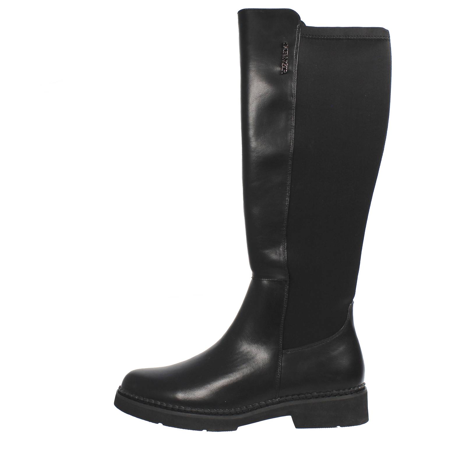 CAFE' NOIR Stiefel mit Reißverschlüssen Damen schwarz Foto 3