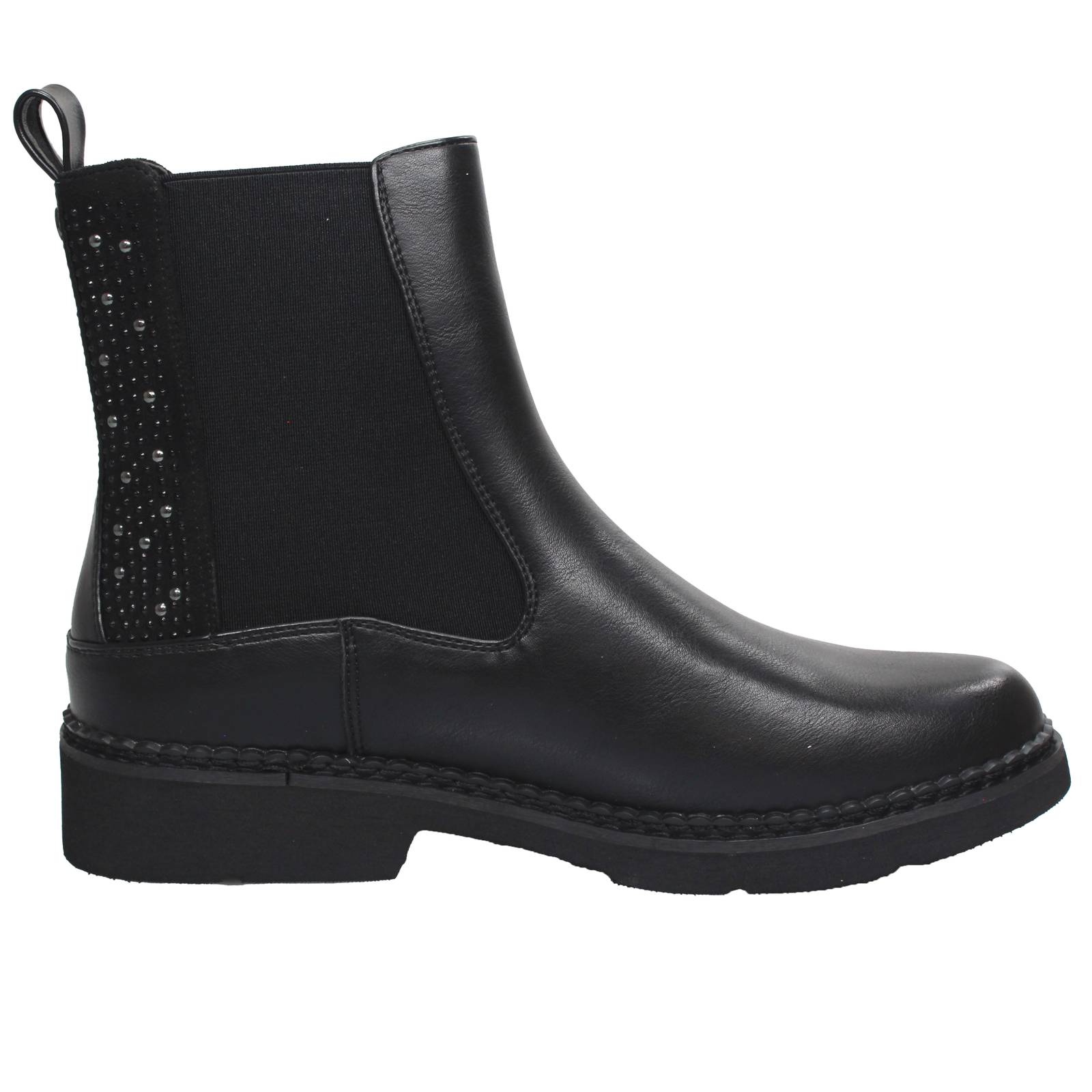 CAFE' NOIR Chelsea-Stiefel Damen schwarz Foto 2