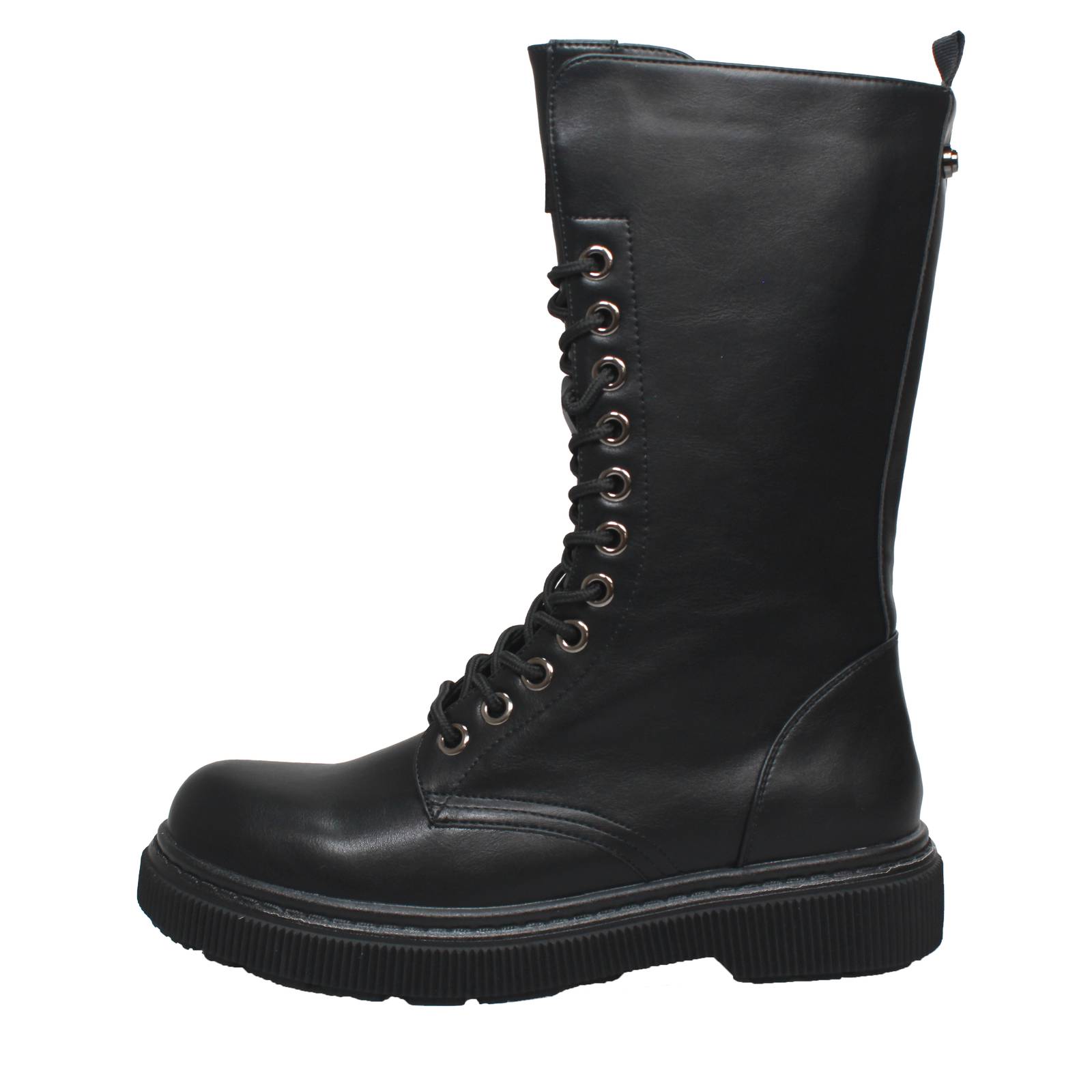 CAFE' NOIR Stiefel mit Reißverschlüssen Damen schwarz Foto 3