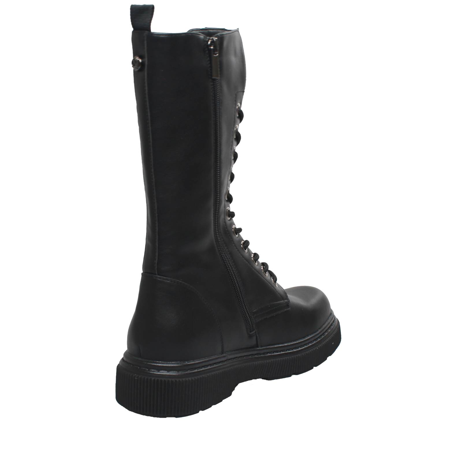 CAFE' NOIR Stiefel mit Reißverschlüssen Damen schwarz Foto 4