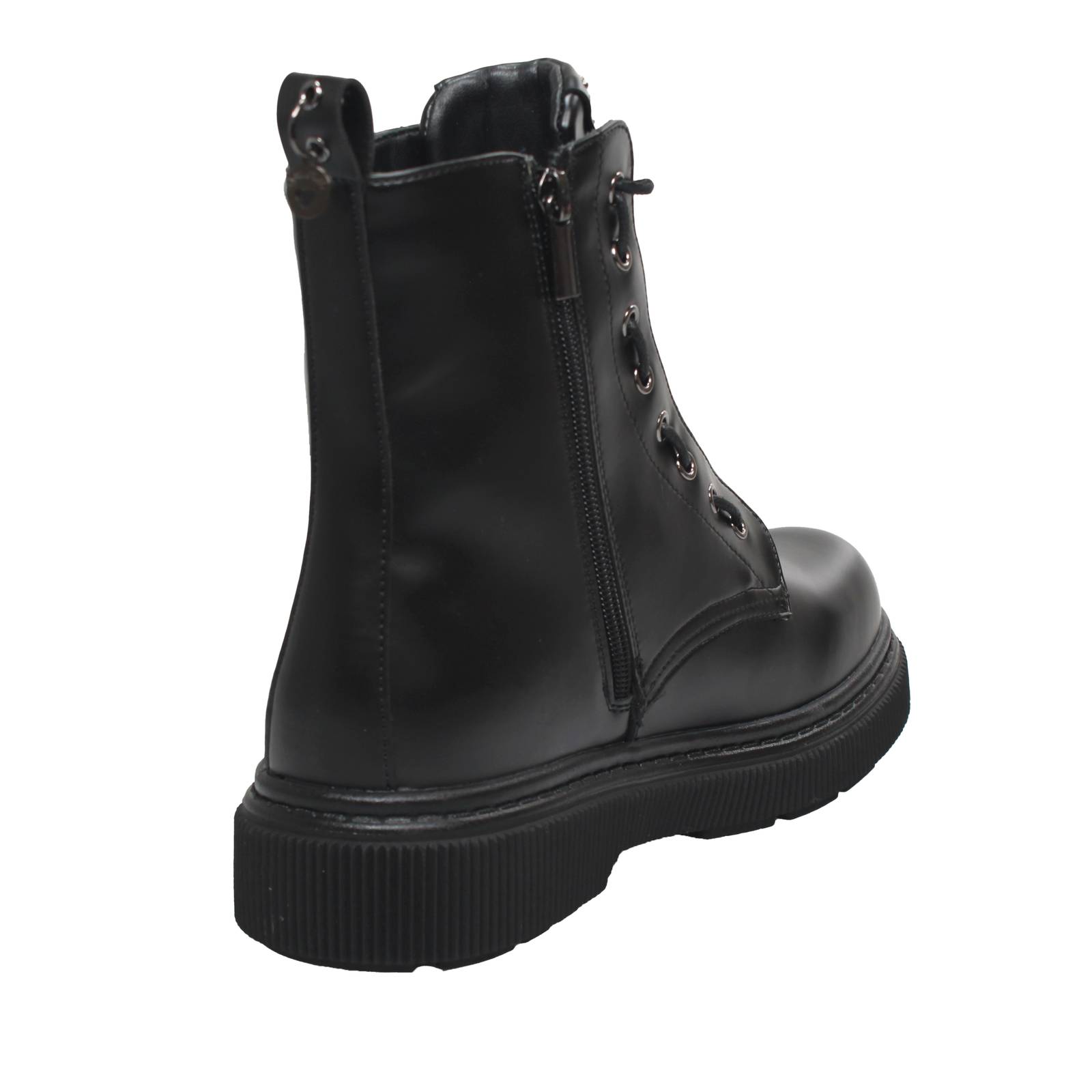 CAFE' NOIR Stiefel mit Reißverschlüssen Damen schwarz Foto 4