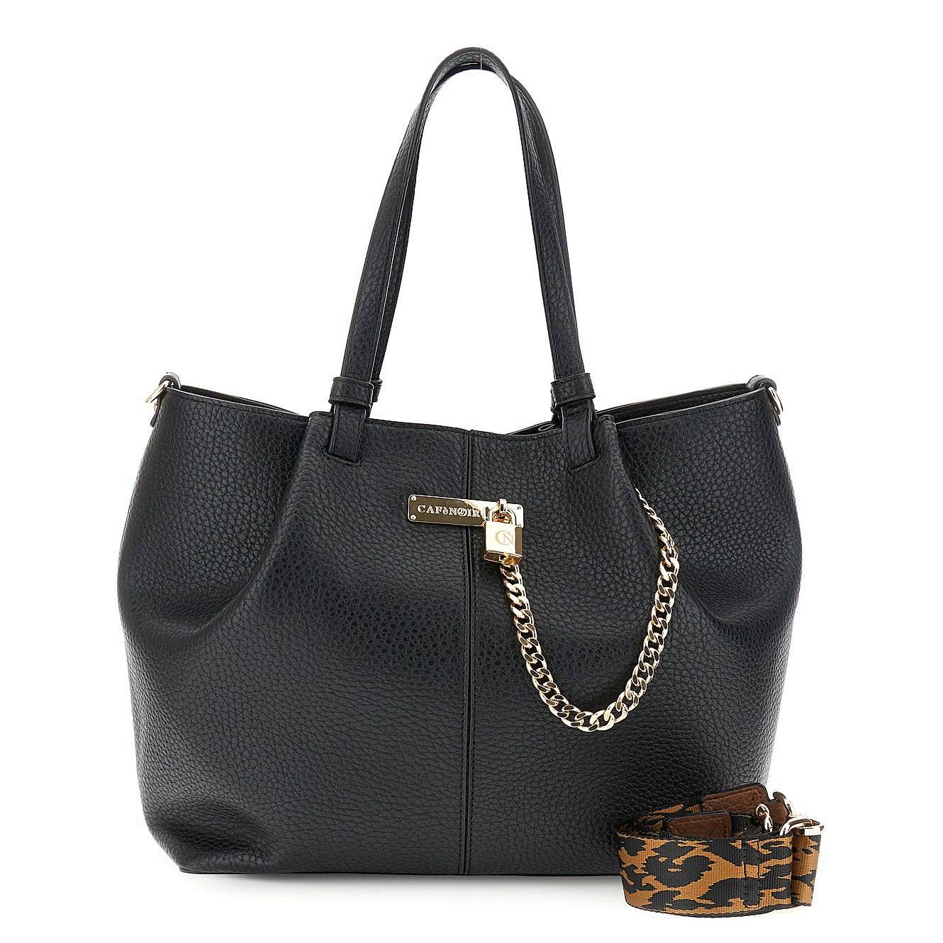 CAFE' NOIR shopping in grana grossa Donna nero