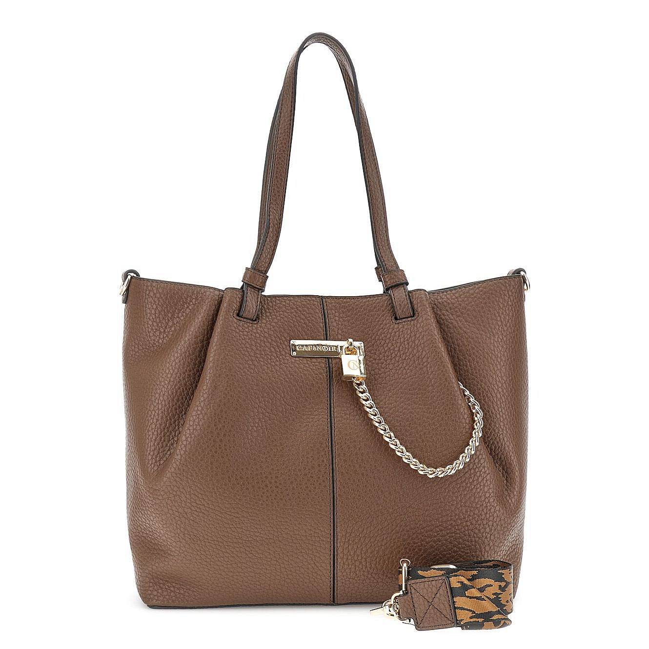 CAFE' NOIR shopping in grana grossa Donna testa di moro