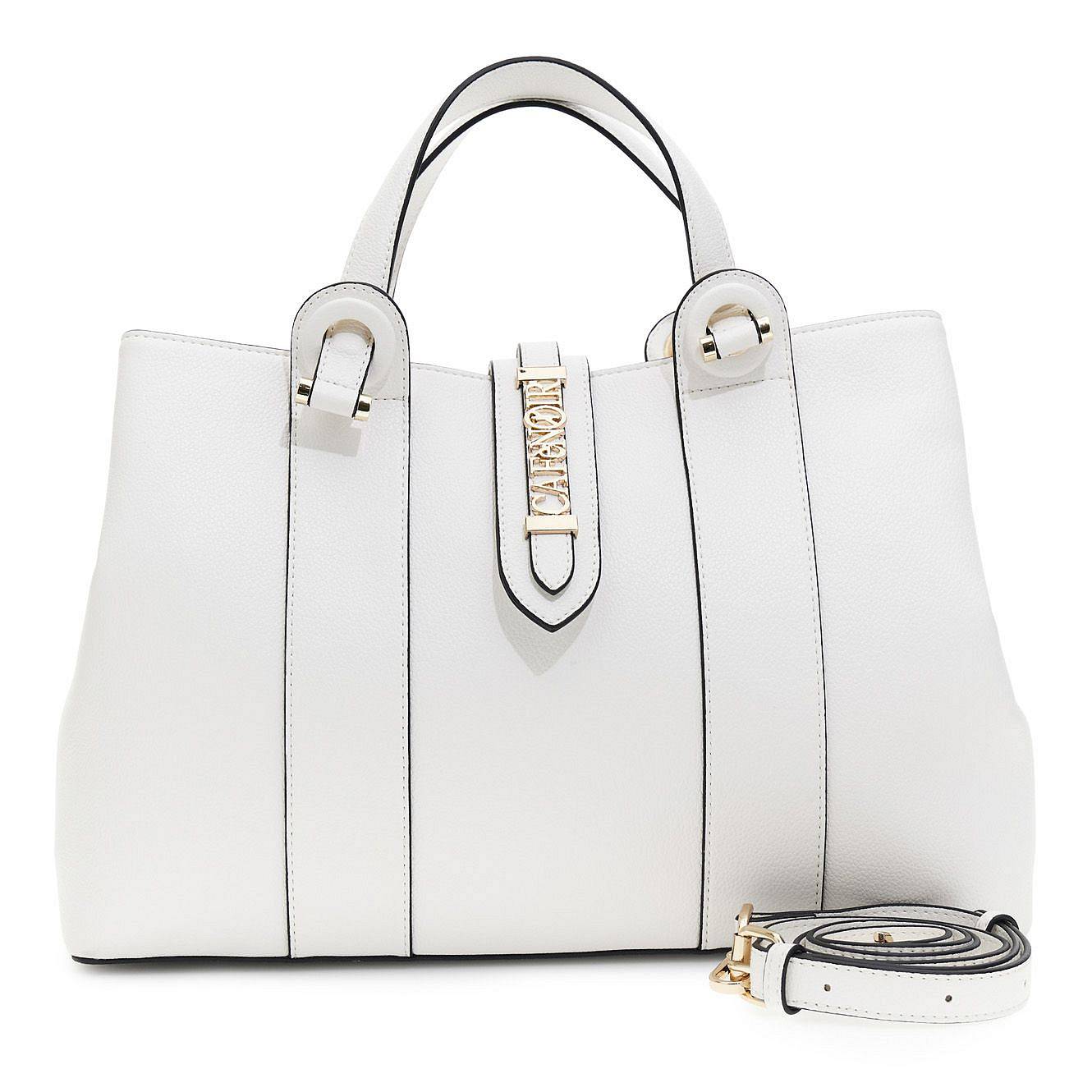 CAFE' NOIR handbag occhielli rivestiti Donna bianco