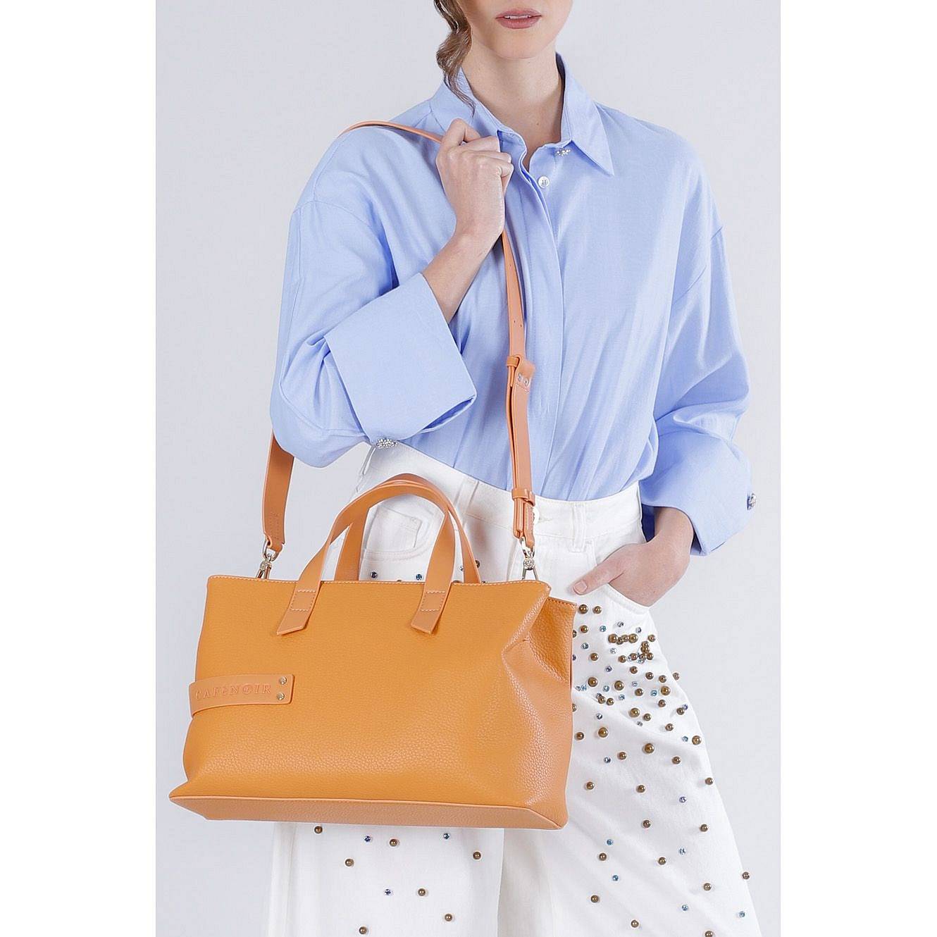 CAFE' NOIR Tasche Damen orange Foto 3