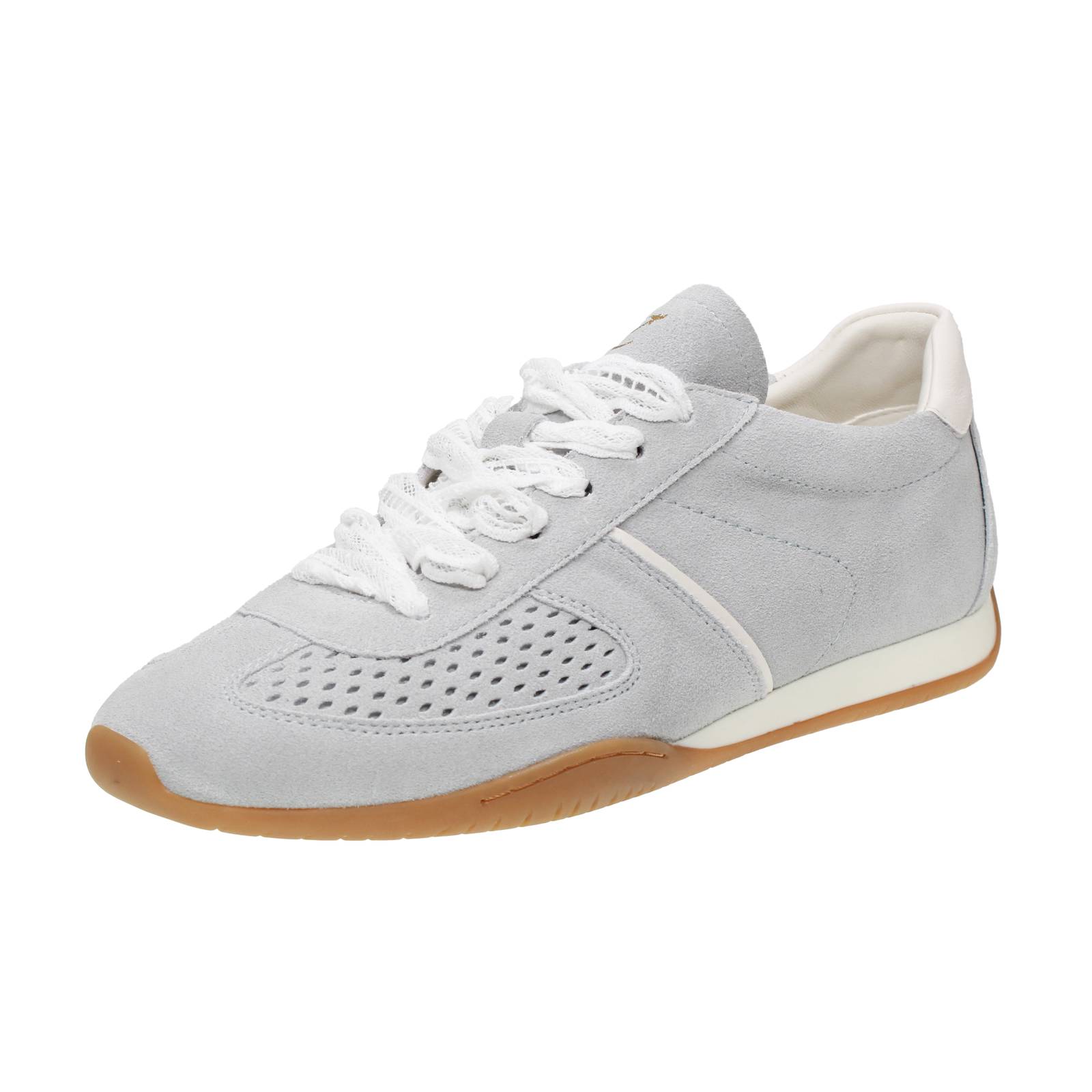 CAFE' NOIR Sneakers basse in Suede Donna azzurro