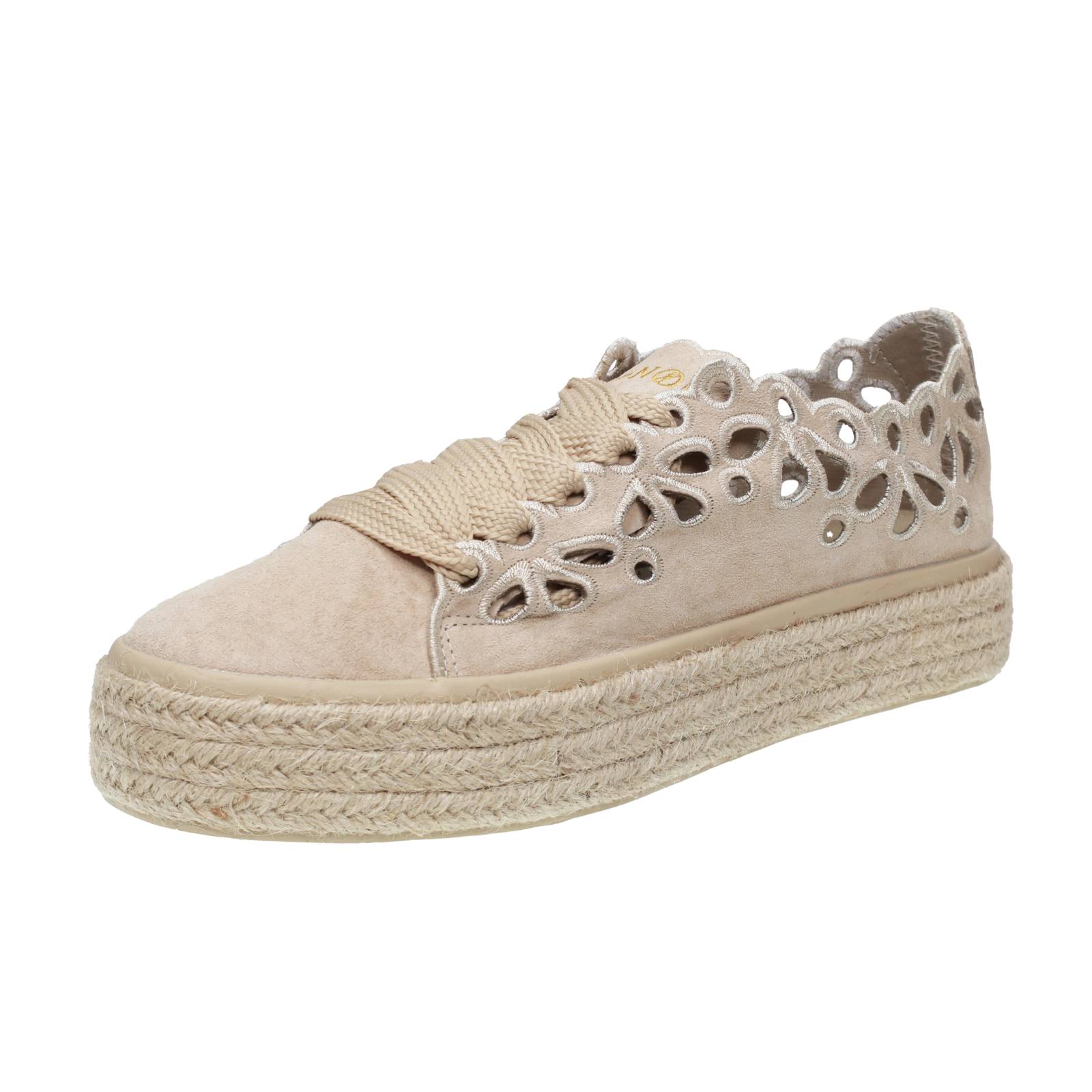 CAFE' NOIR Sneakers in Suede Donna beige