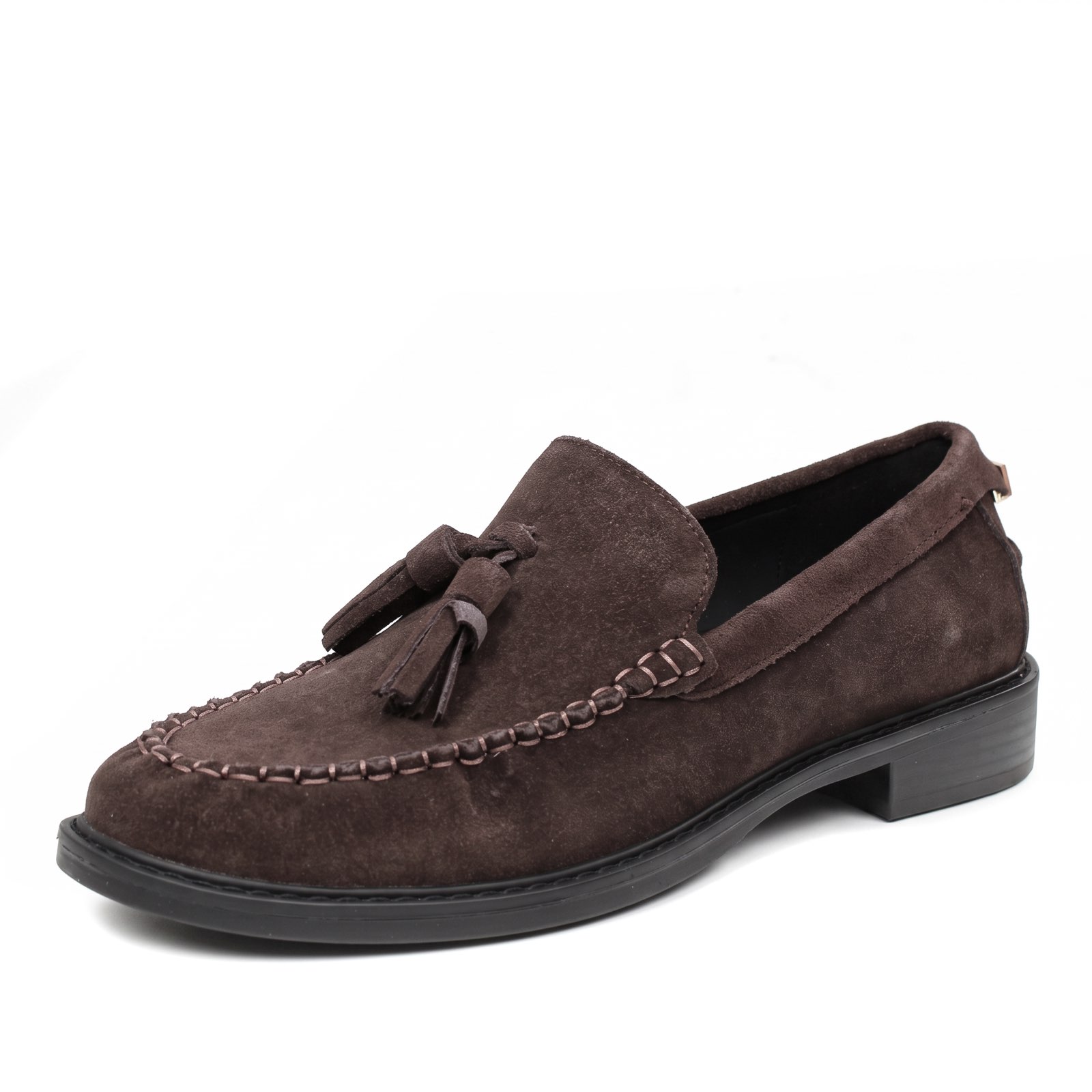 CAFE' NOIR Mocassini in Suede Donna testa di moro