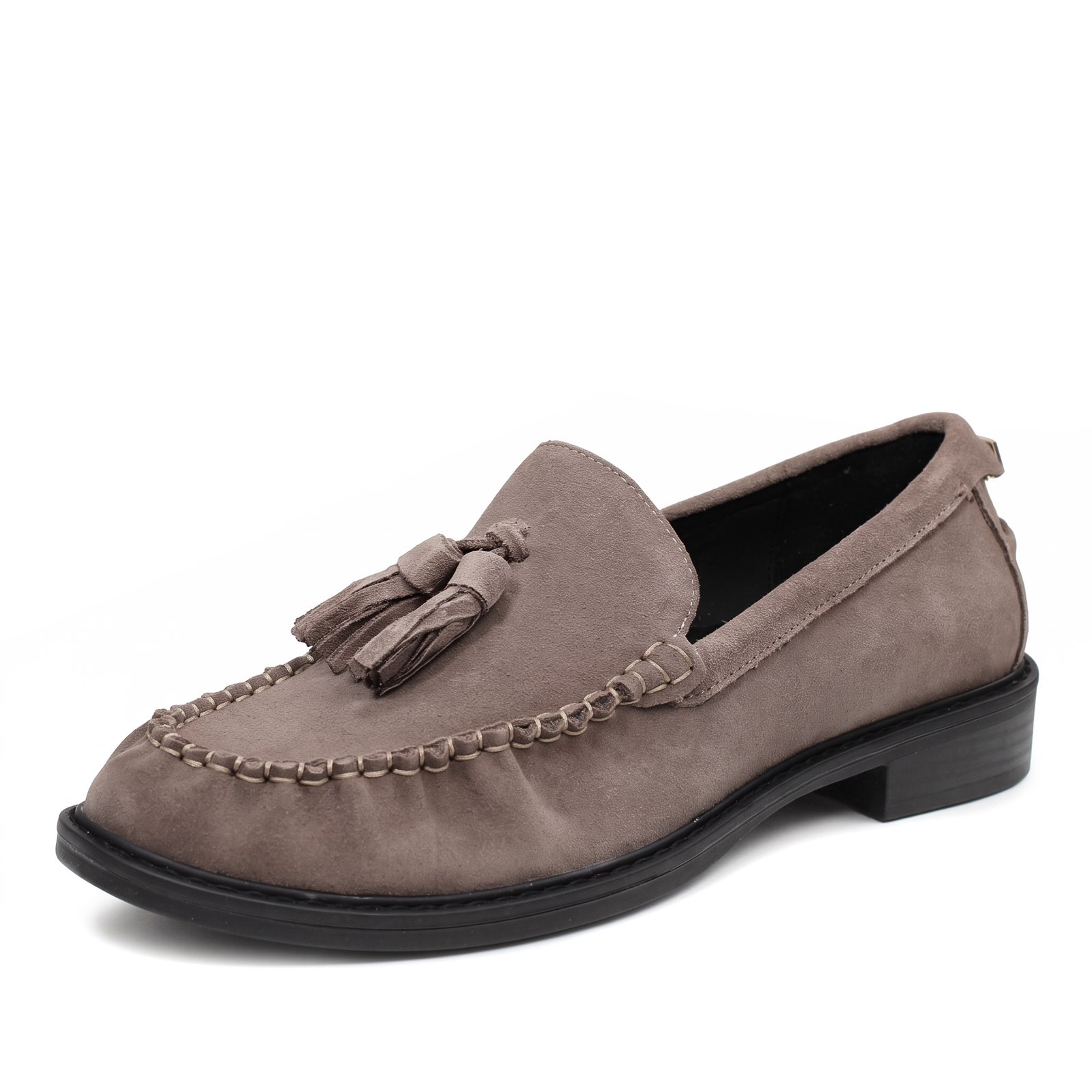 CAFE' NOIR Mocassini in Suede Donna sabbia