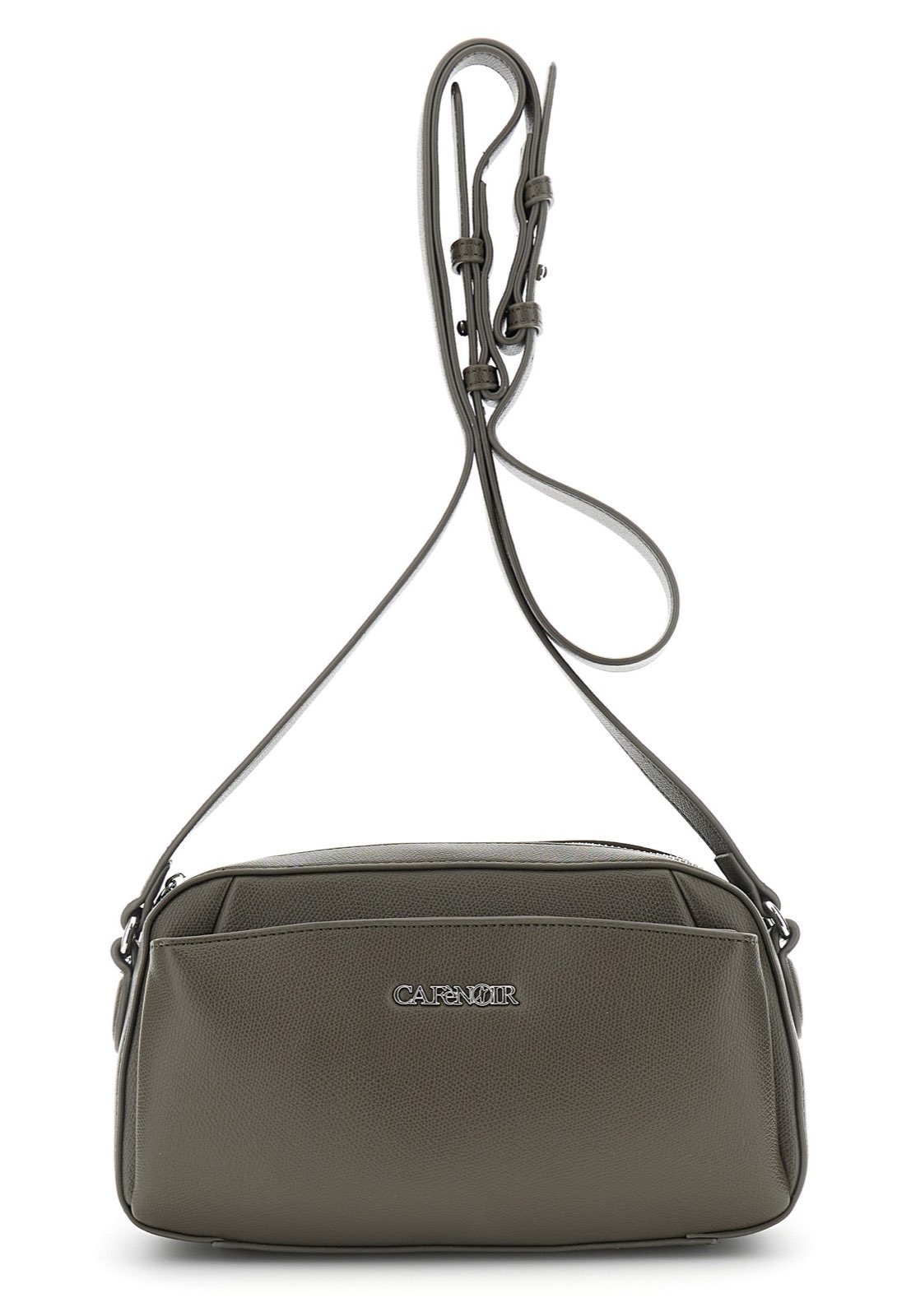 CAFE' NOIR camera bag effetto saffiano Donna grigio