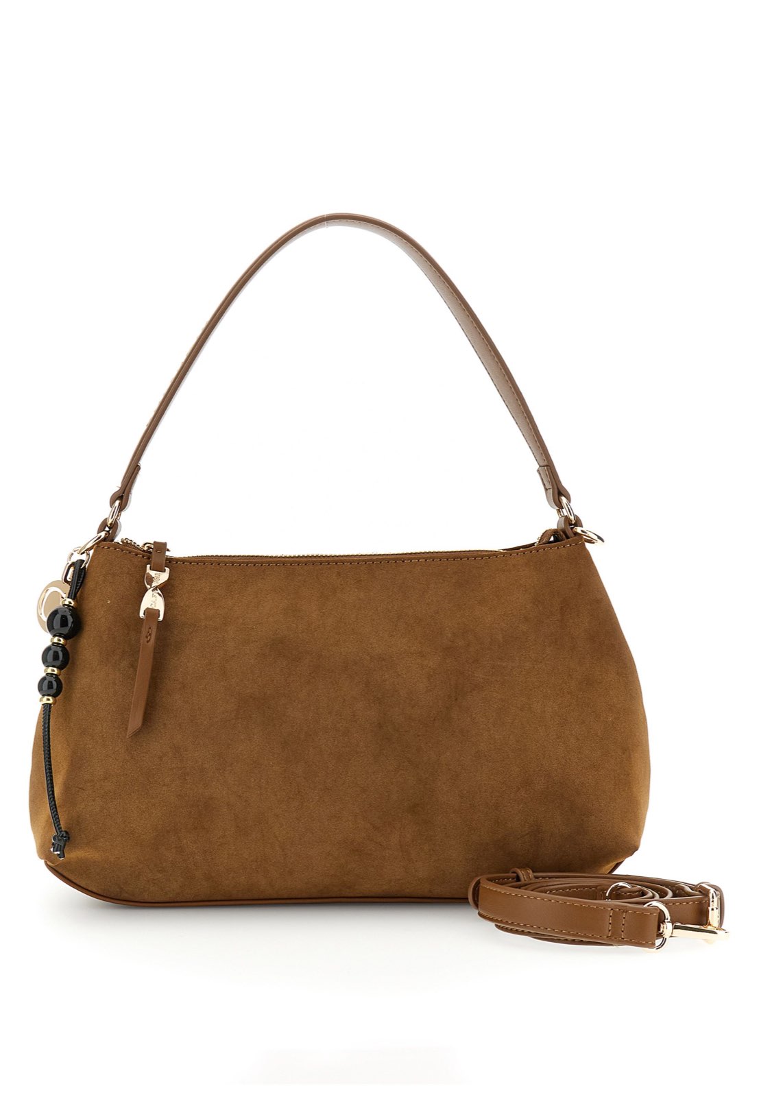 CAFE' NOIR sacca effetto suede Donna marrone