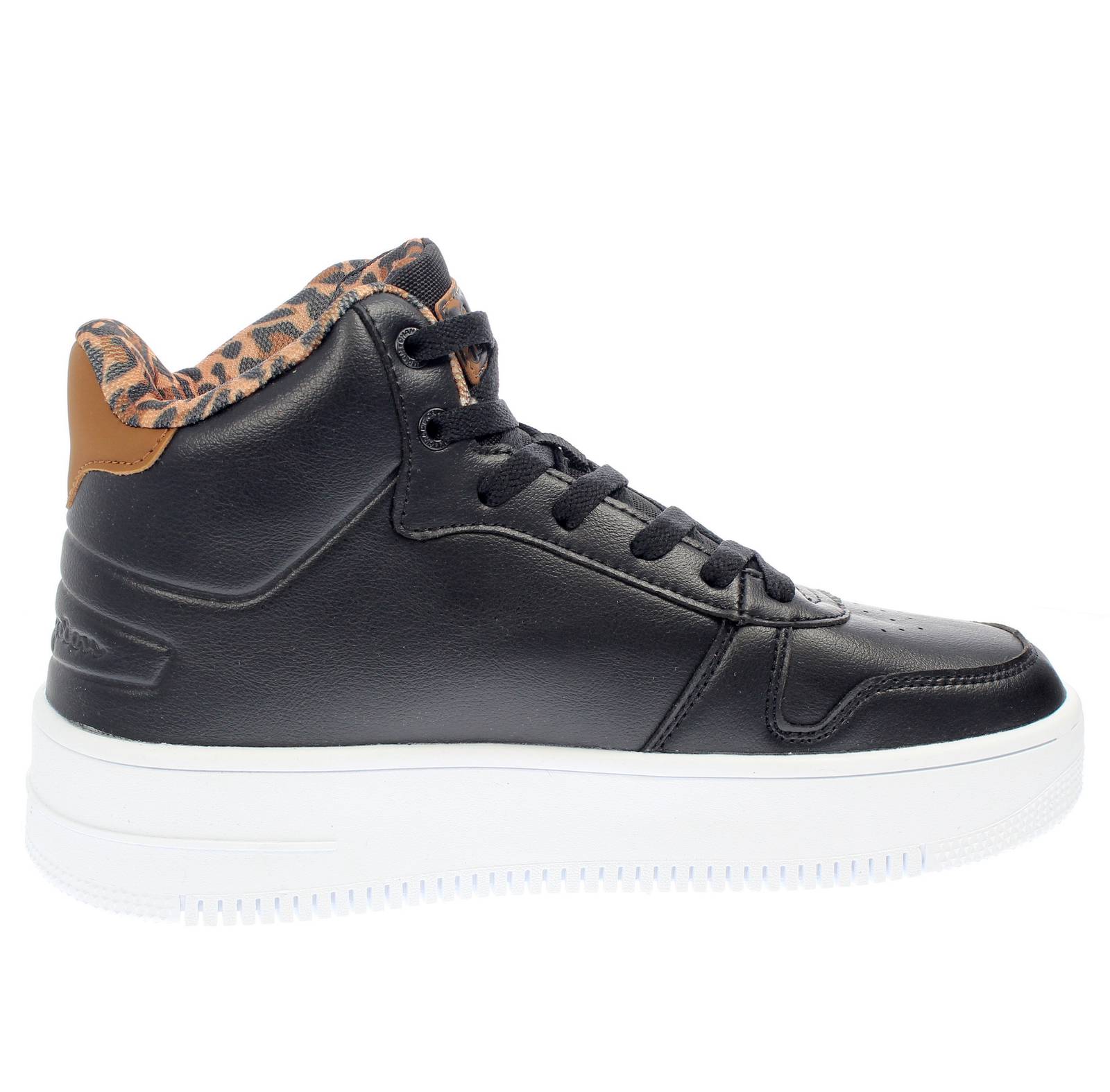 CHAMPION Rebound Platform Mid Animalier Donna nero Foto 2