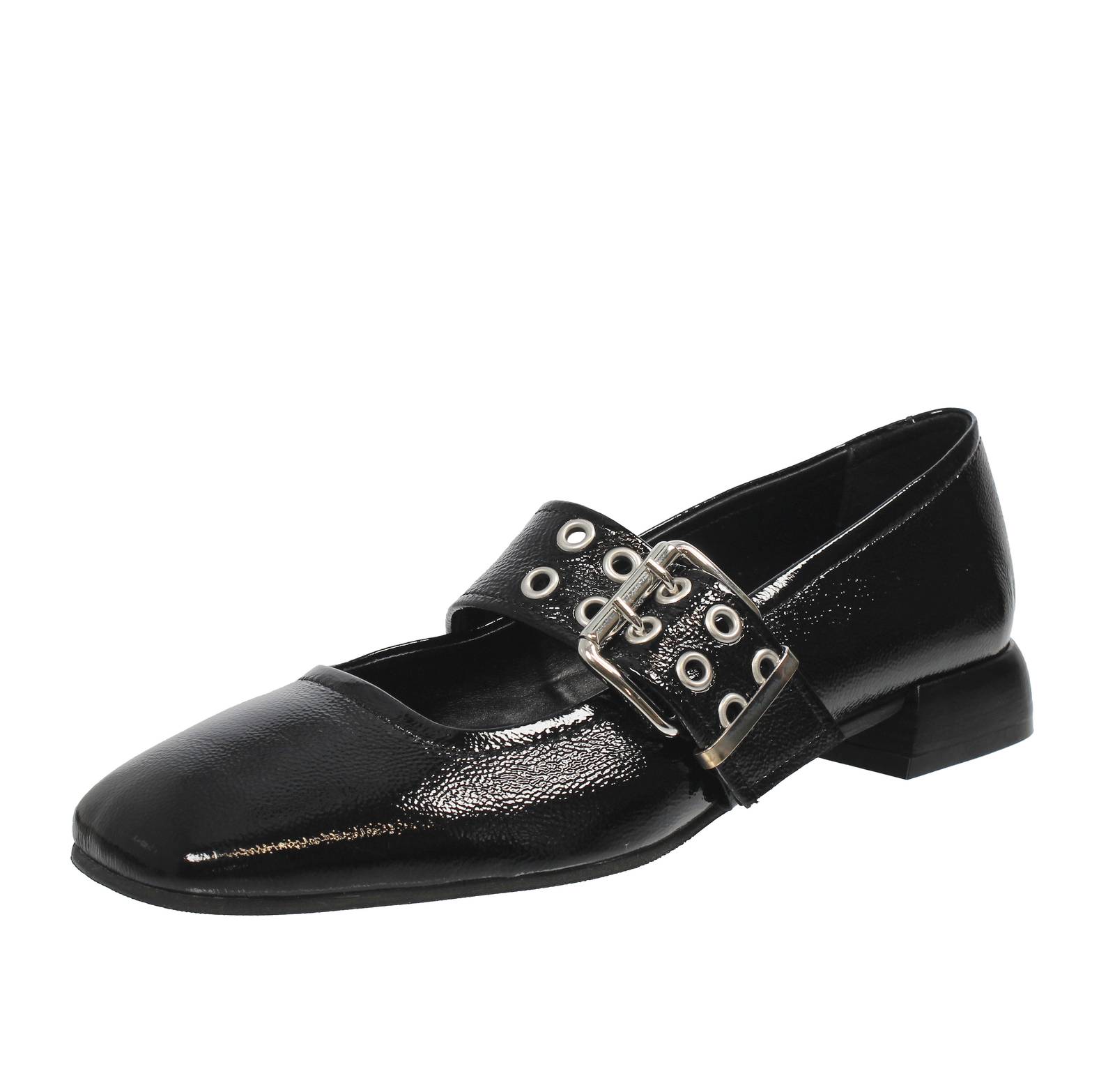 Джус Мокассини в Пелле Кон Такко Неро - Донна Скарпе Мокассини