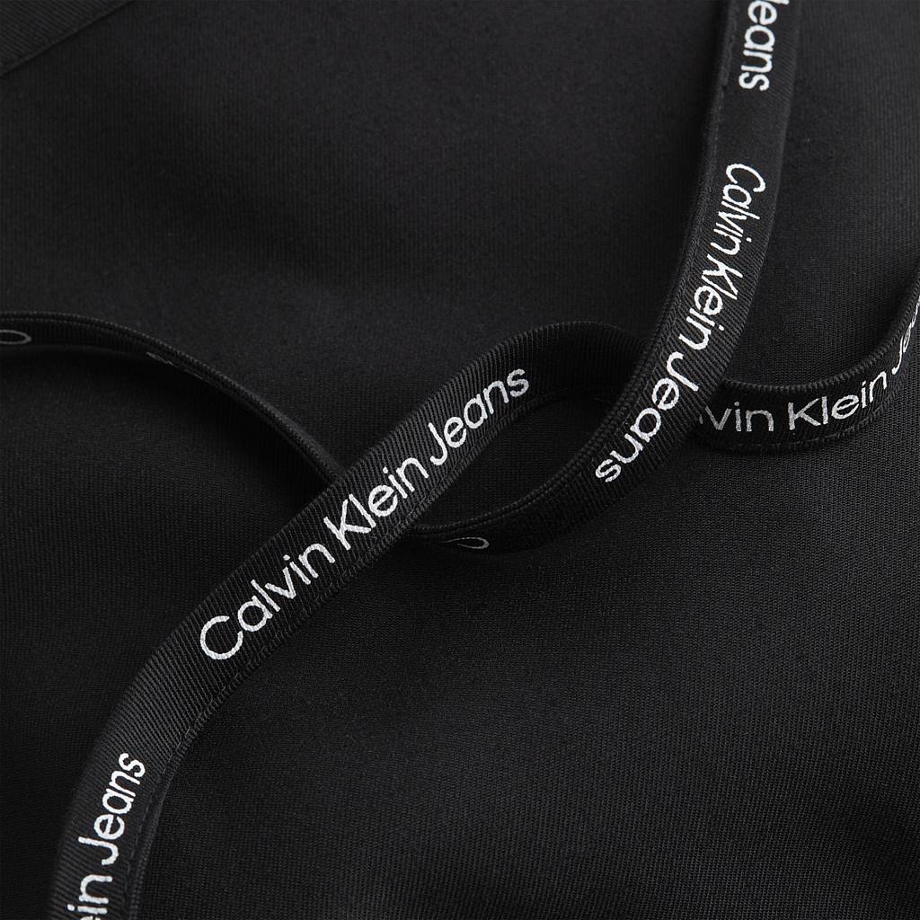 CALVIN KLEIN JEANS Repeat Logo Ärmelloses Top Damen schwarz Foto 3