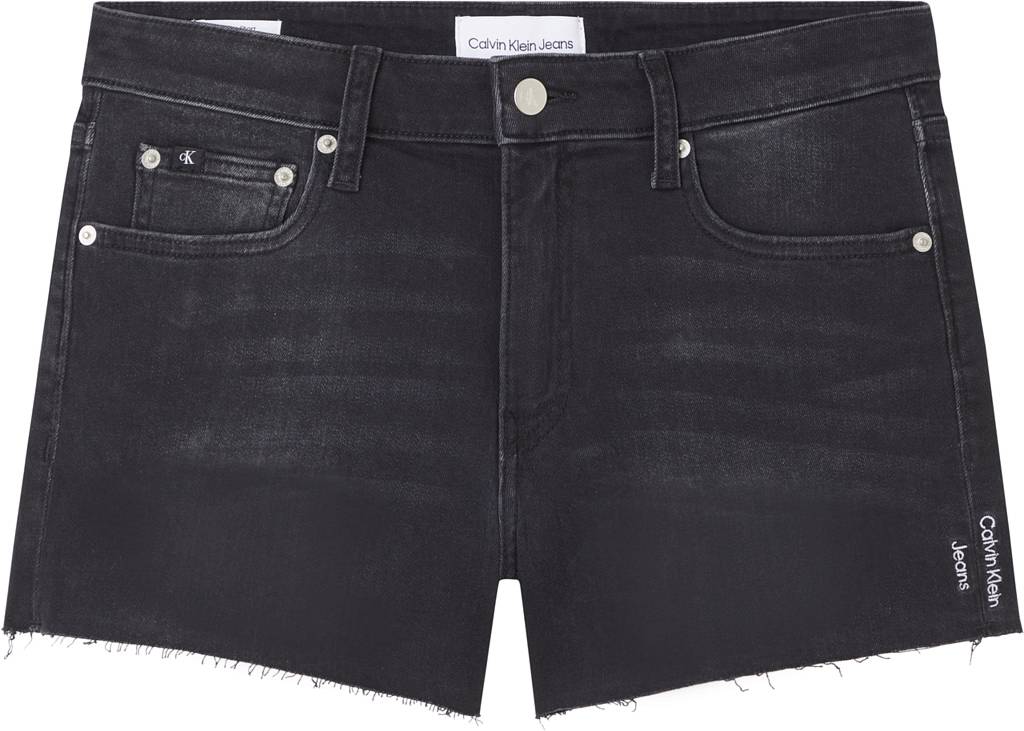 CALVIN KLEIN JEANS Mid Rise Short Pantaloncini Denim black