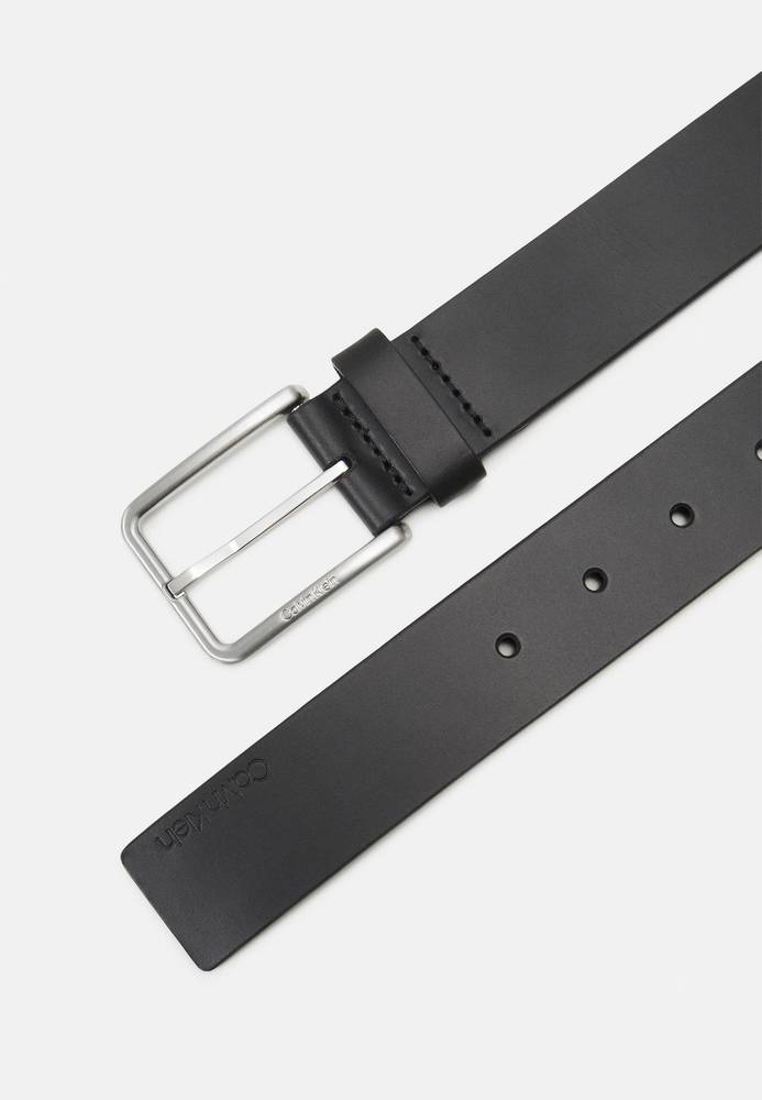 CALVIN KLEIN JEANS Leather Belt - Cintura black Cinture Uomo K50K509195