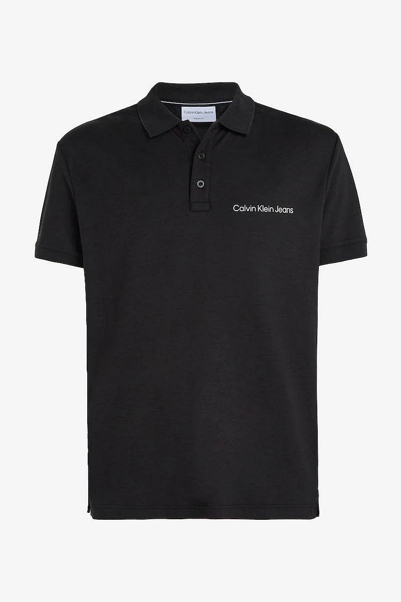 CALVIN KLEIN JEANS INSTITUTIONAL POLO Man black