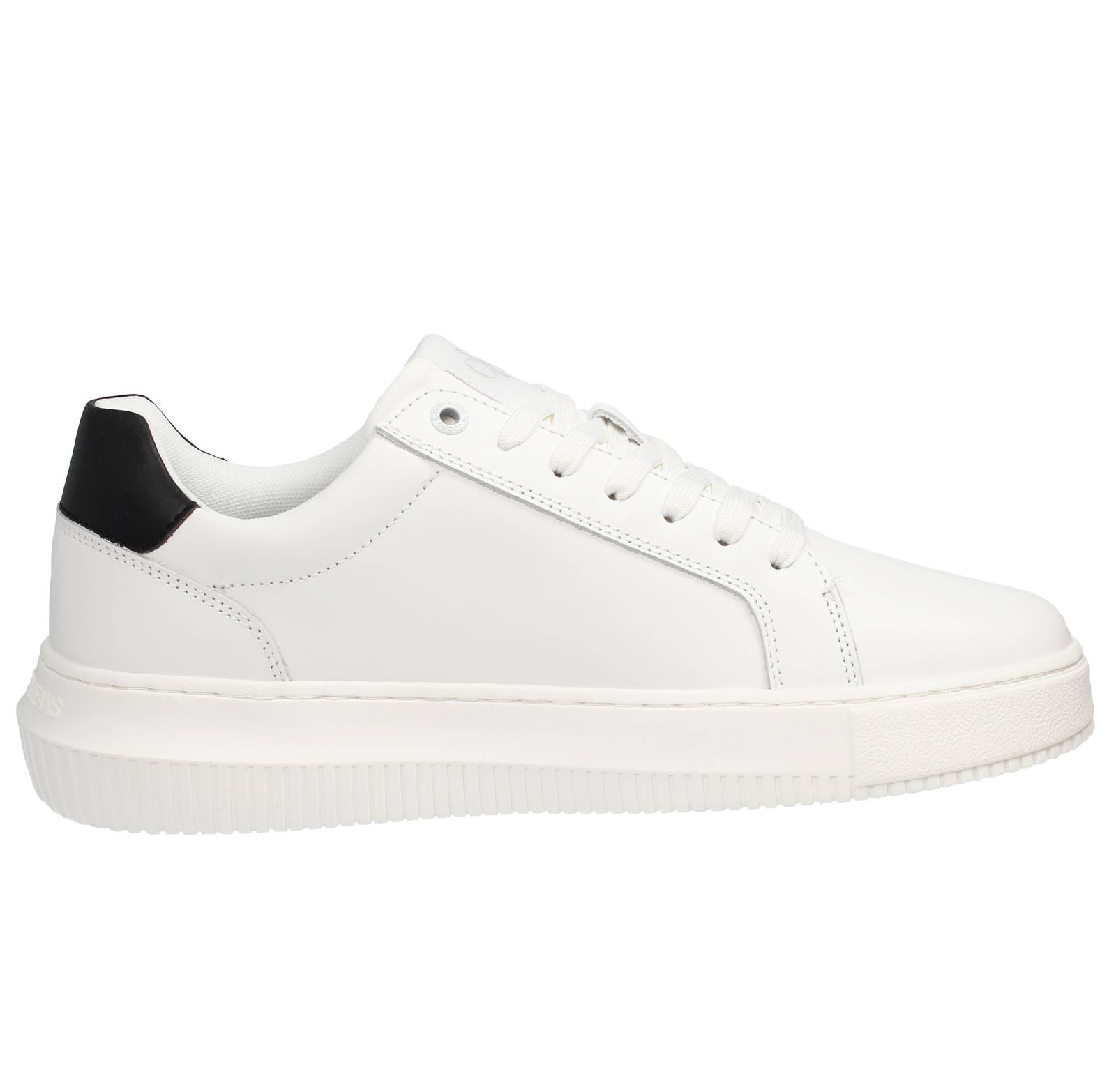 CALVIN KLEIN JEANS Chunky Cupsole - Übergroße Sneakers aus Leder Herren weiß Foto 2