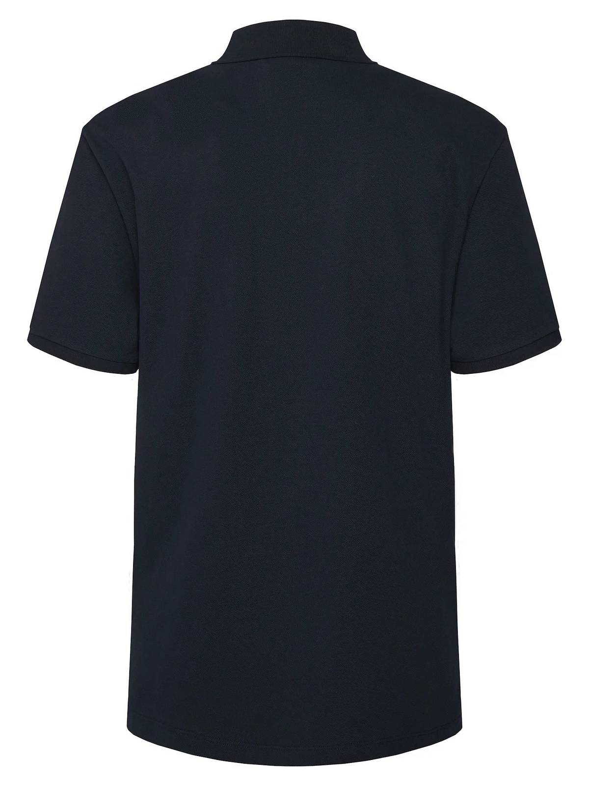 CALVIN KLEIN JEANS SS monogram piquet polo shirt Man blue Photo 2