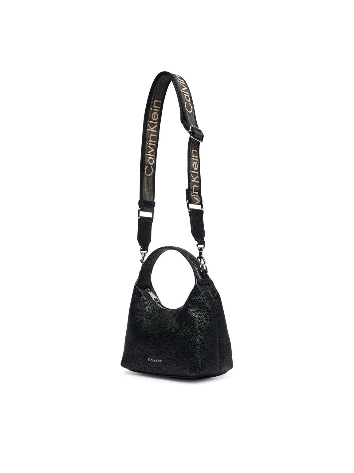 CALVIN KLEIN JEANS CK small strap webbing Woman black Photo 5