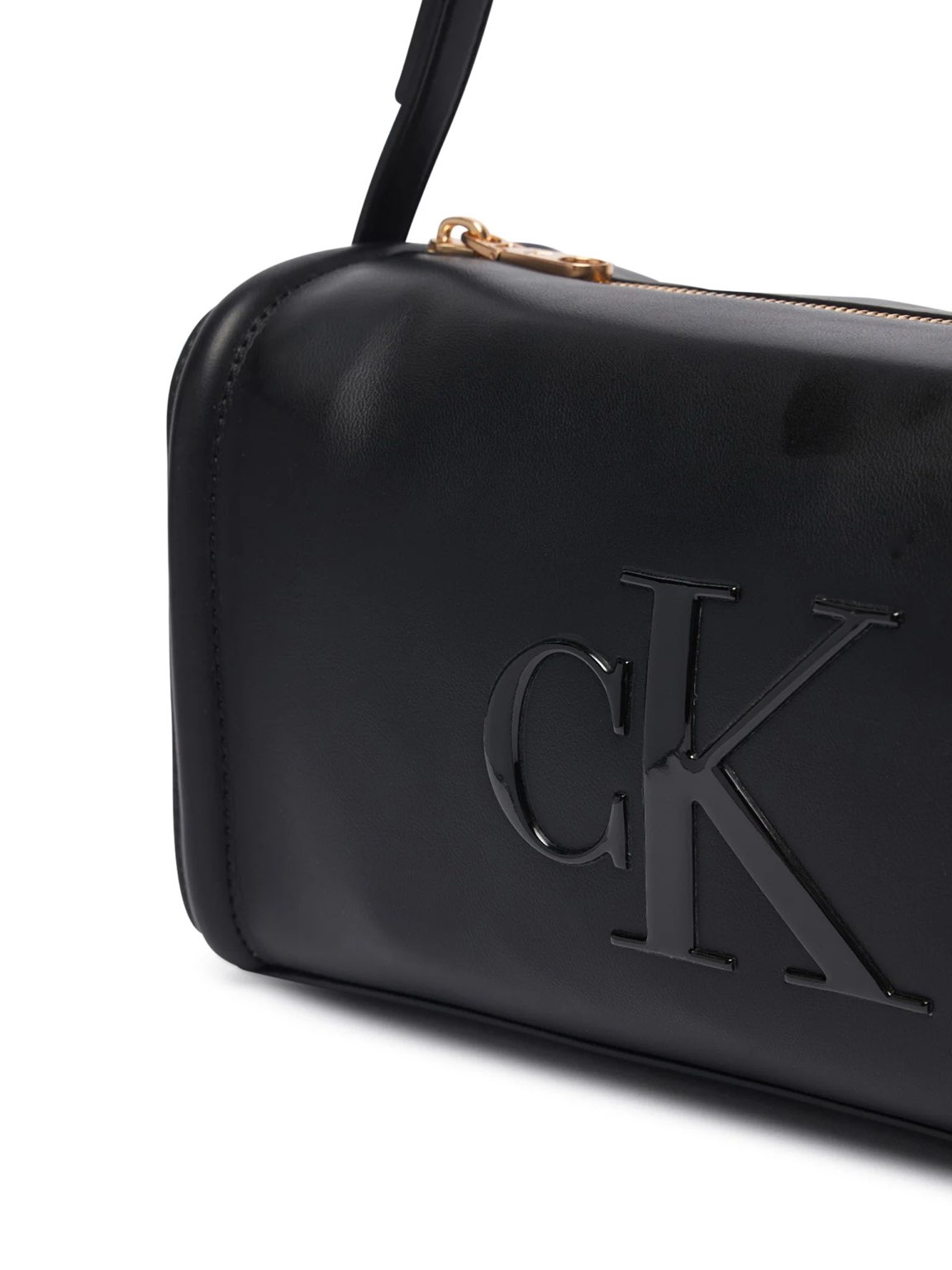 CALVIN KLEIN JEANS CK Bold Shoulder Bag Woman black Photo 4