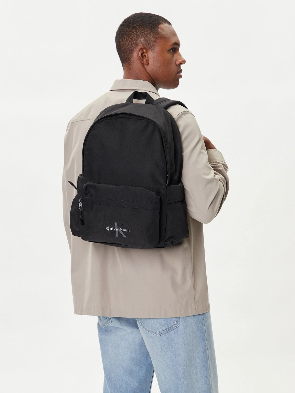 CALVIN KLEIN JEANS CK Bold Backpack Backpacks, Bags and Laptop Cases black Photo 2