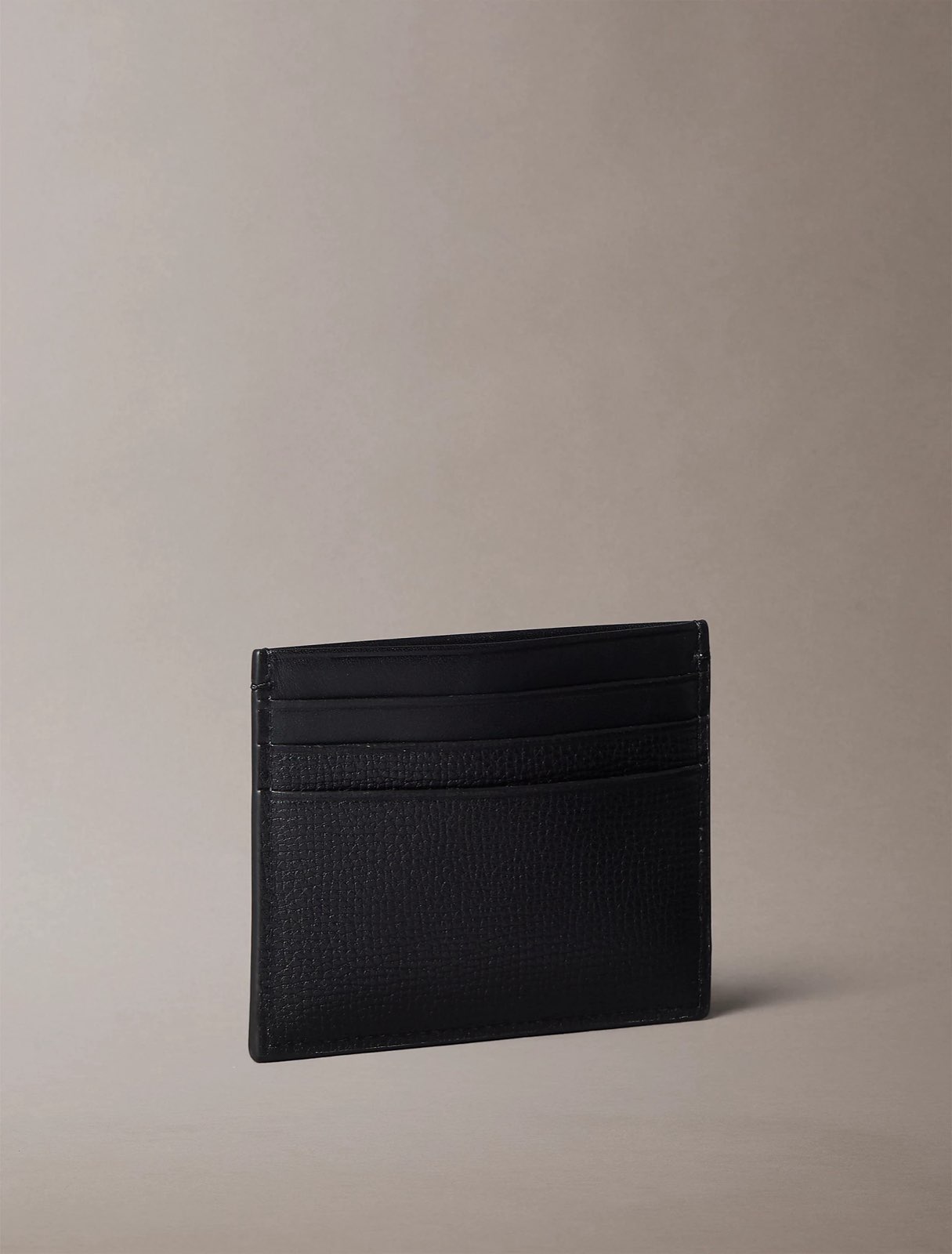 CALVIN KLEIN JEANS Porte-carte CK Homme noir Photo 2