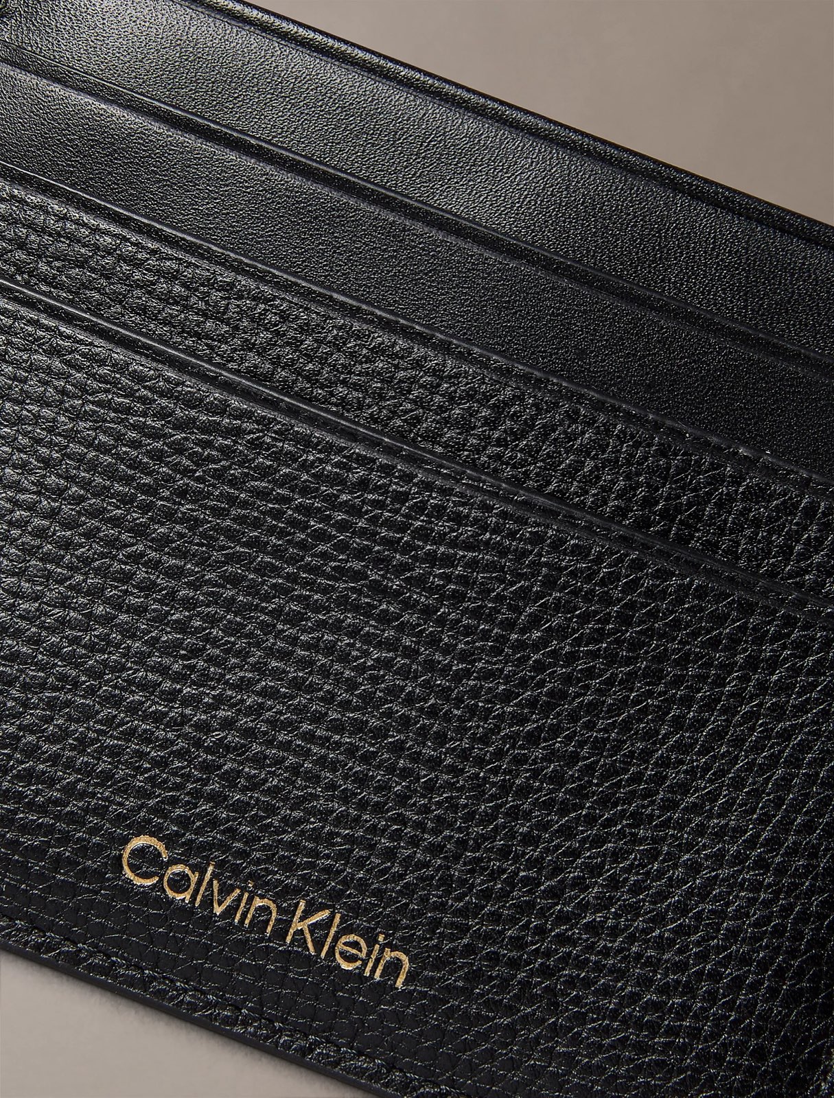 CALVIN KLEIN JEANS Porte-carte CK Homme noir Photo 3