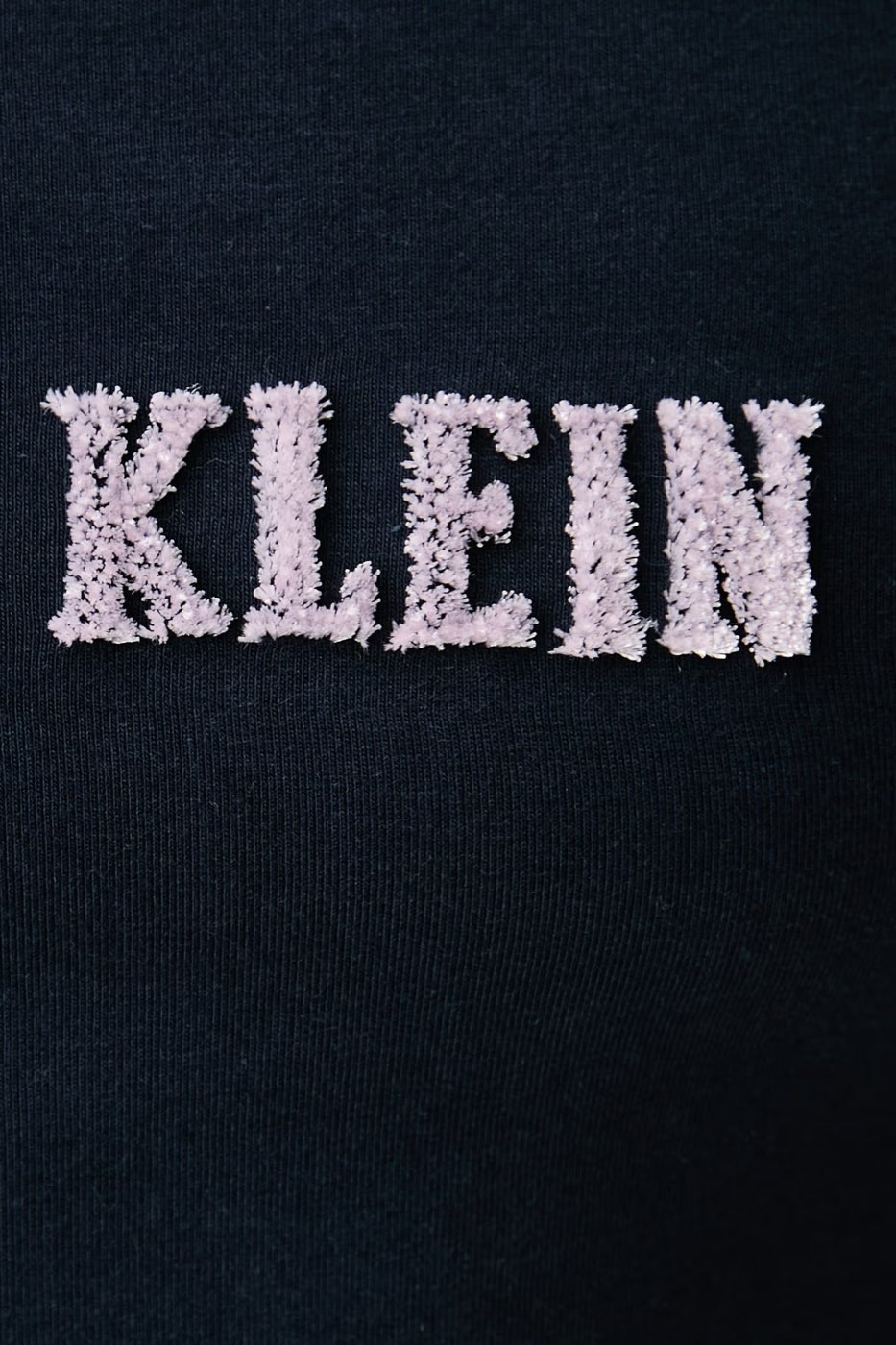 CALVIN KLEIN JEANS T-Shirt mit Logo „Baby Varsity“ Damen blau Foto 5