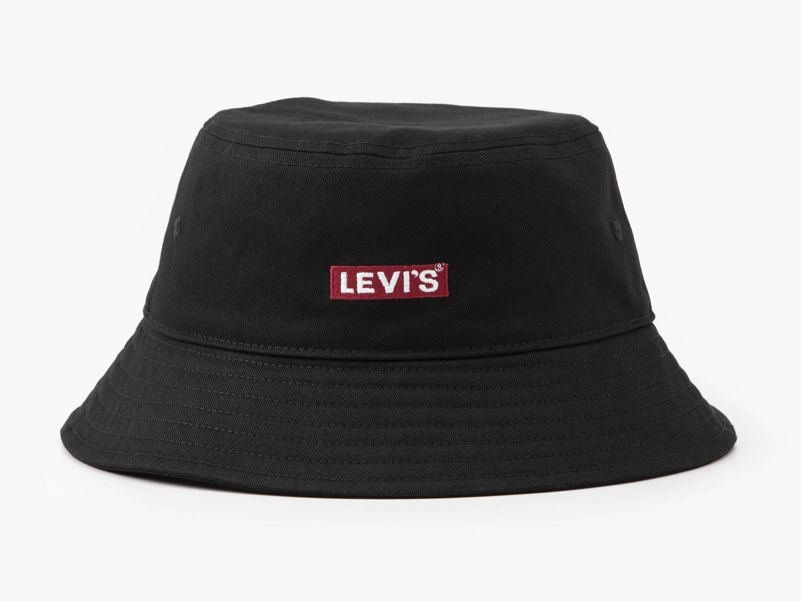 LEVI'S Cappellino Bucket Logo Uomo nero