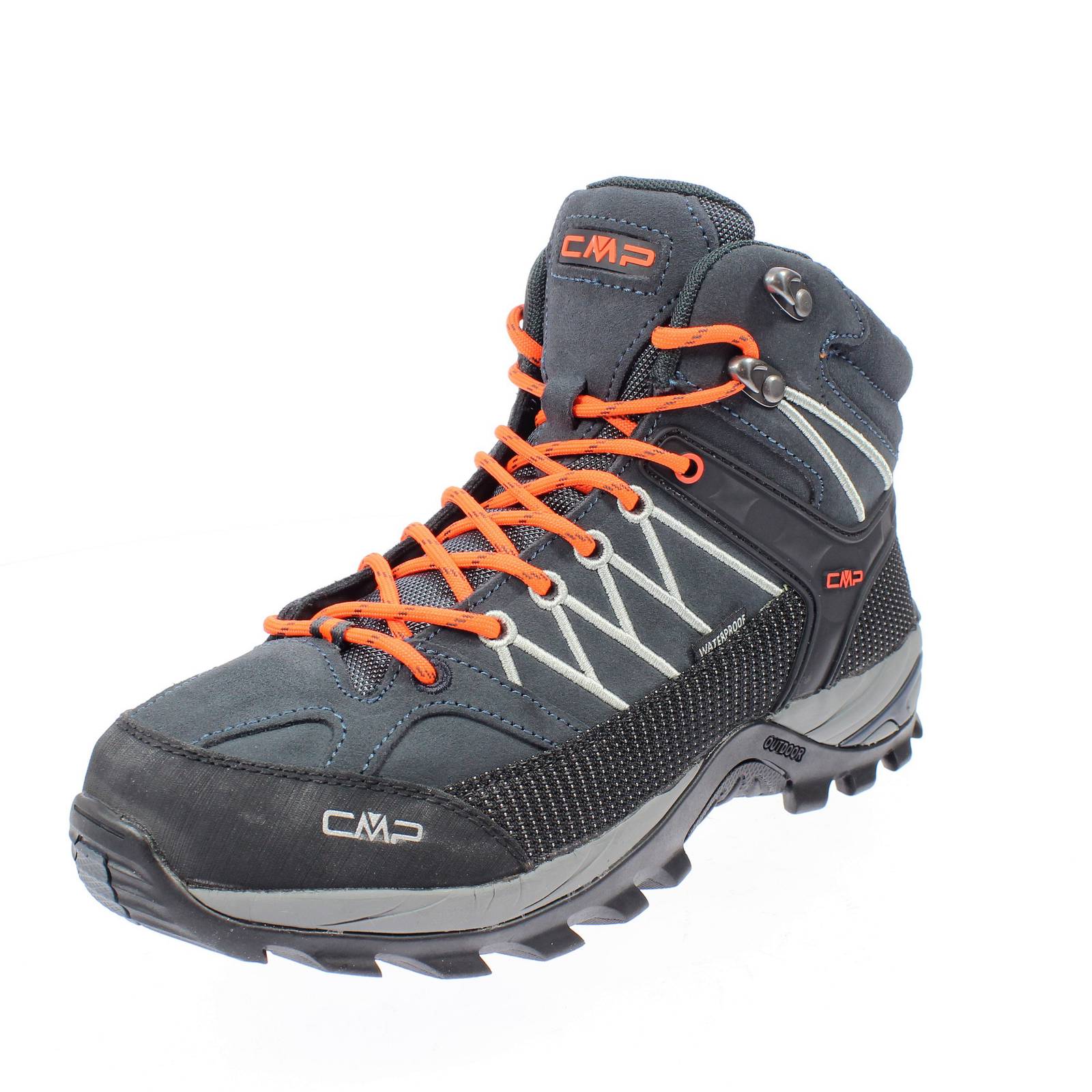 Cmp Rigel Mid Водонепроницаемый - Scarponi Da Trekking Grigio - Uomo Scarpe Sport