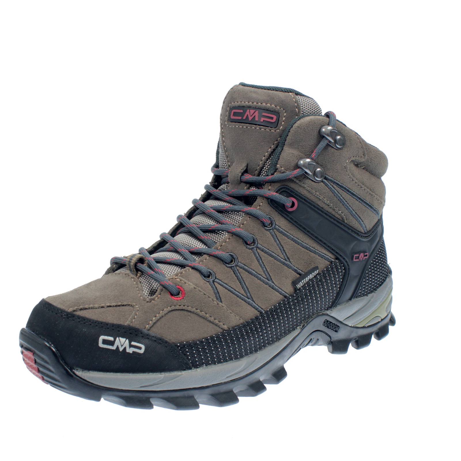Cmp Rigel Mid Waterproof - Scarponi Da Trekking Marrone - Uomo Scarpe Sport