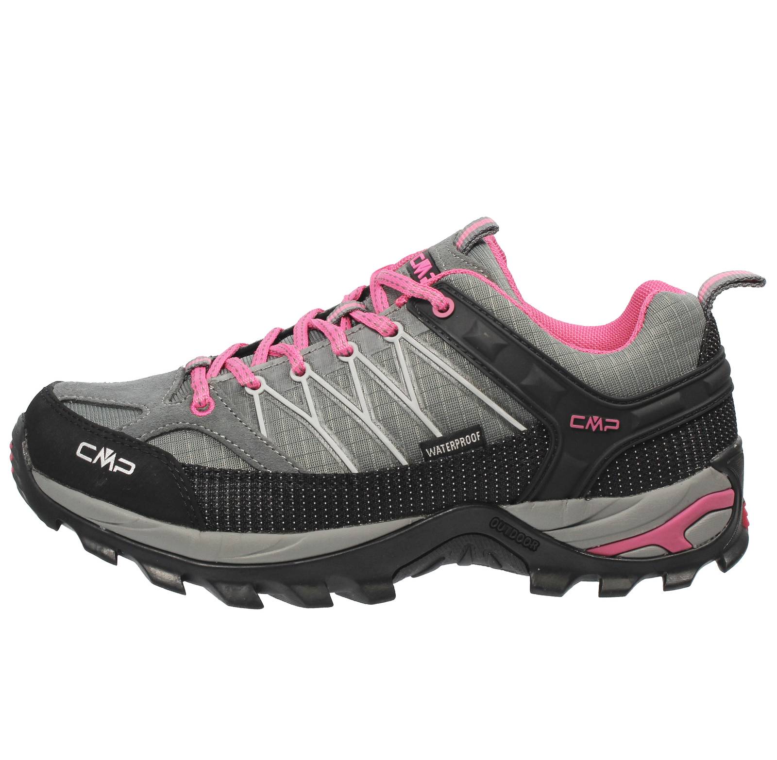 CMP Rigel Low WP - Chaussures de trekking étanches Femme gris Photo 3