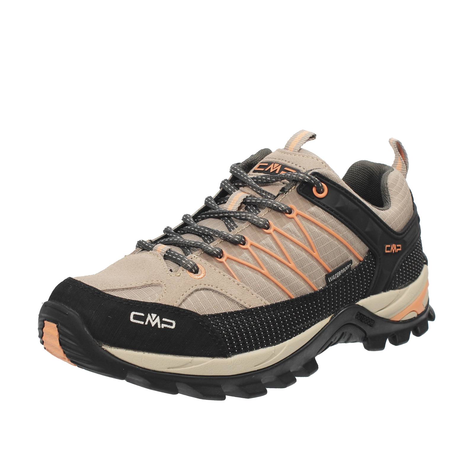 CMP Rigel Low WP - Chaussures de trekking étanches Femme sable