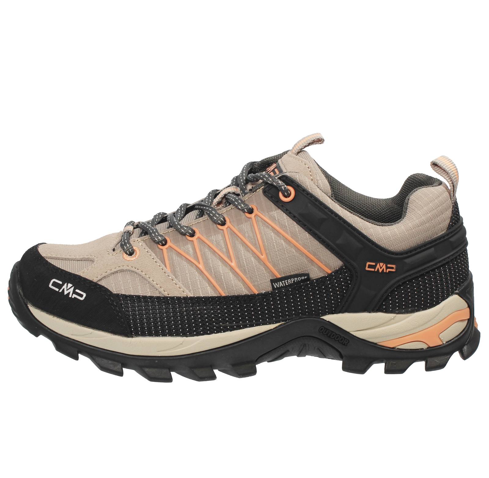 CMP Rigel Low WP - Chaussures de trekking étanches Femme sable Photo 3