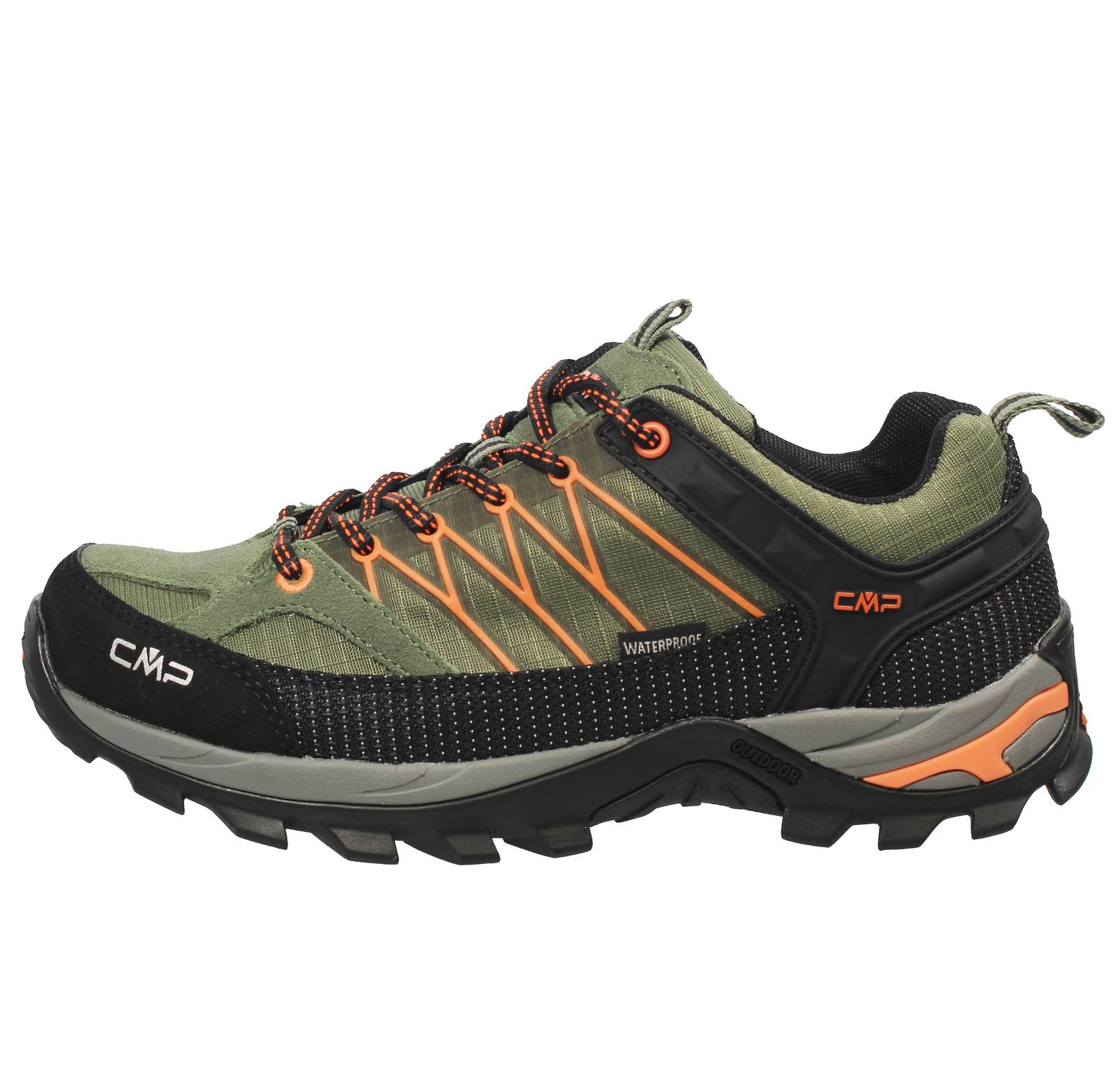 CMP Rigel Low WP - Chaussures de trekking étanches Homme orange Photo 3