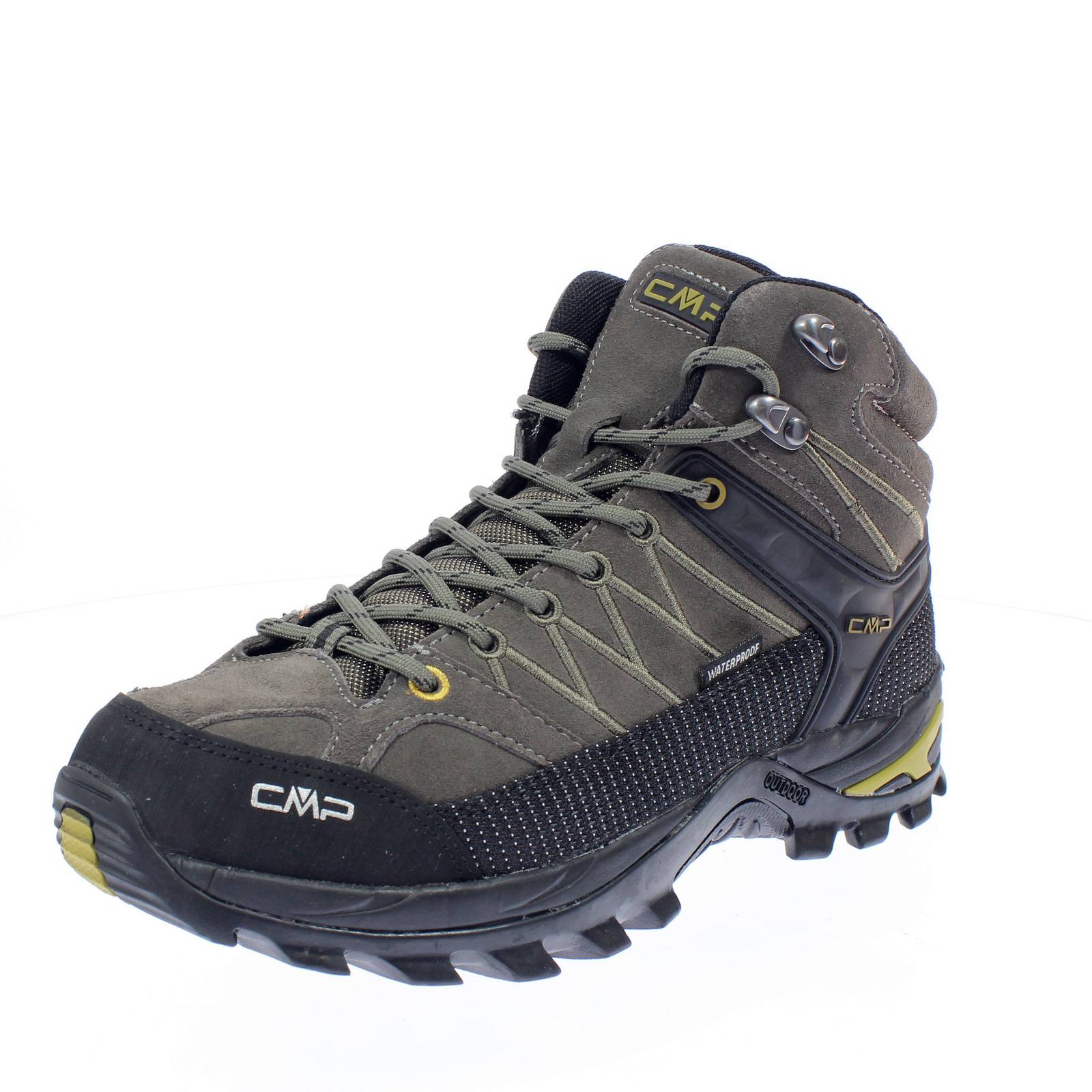 Cmp Rigel Mid Waterproof - Scarponi Da Trekking Marrone - Uomo Scarpe Sport