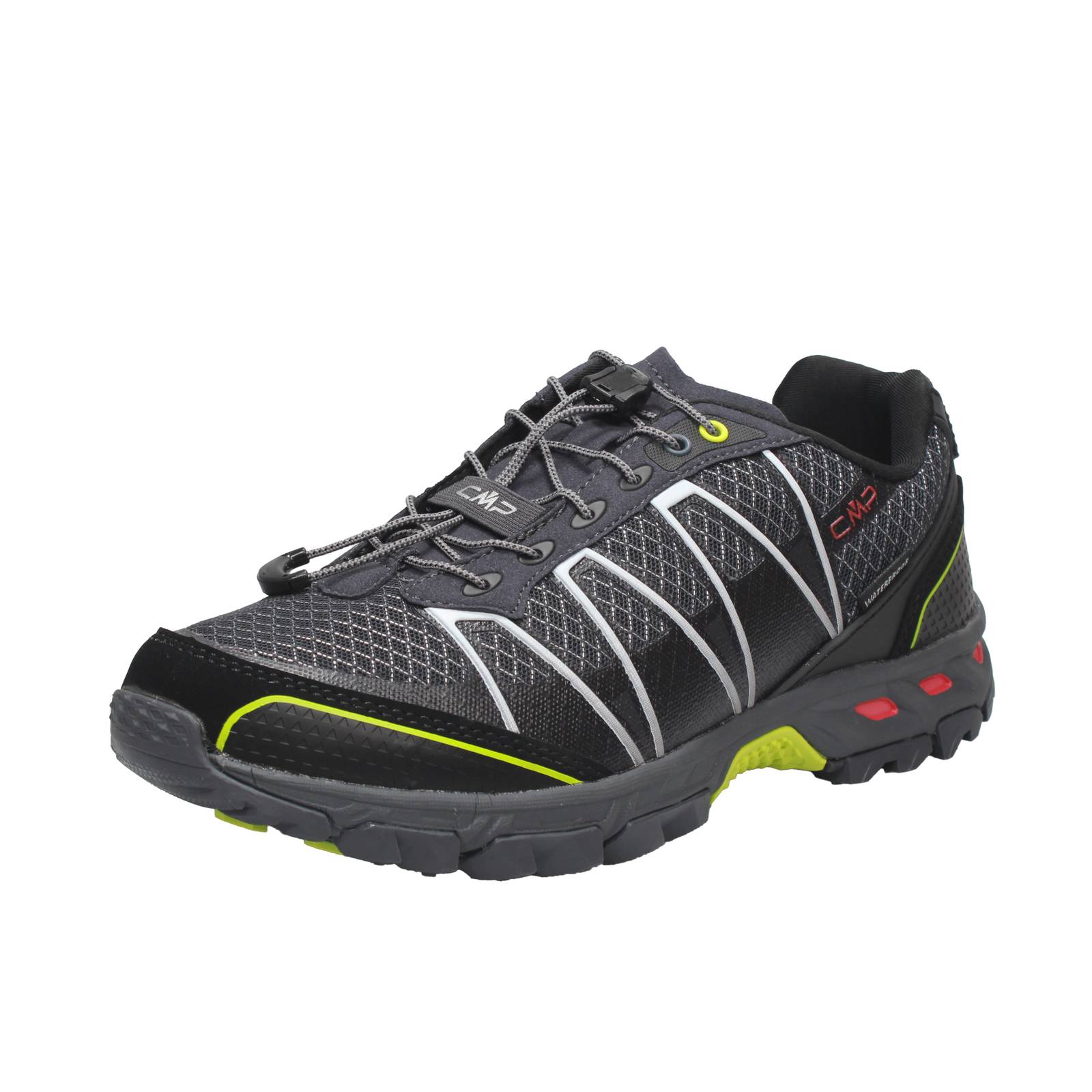 CMP Altak - Wasserdichte Wanderschuhe mit Kordelzug Herren grau