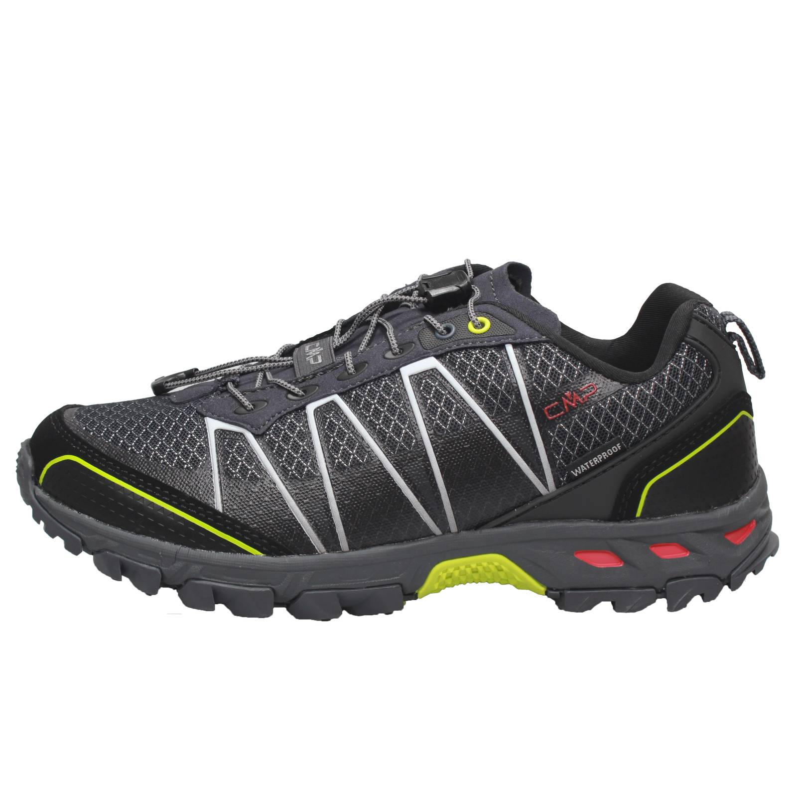 CMP Altak - Wasserdichte Wanderschuhe mit Kordelzug Herren grau Foto 3