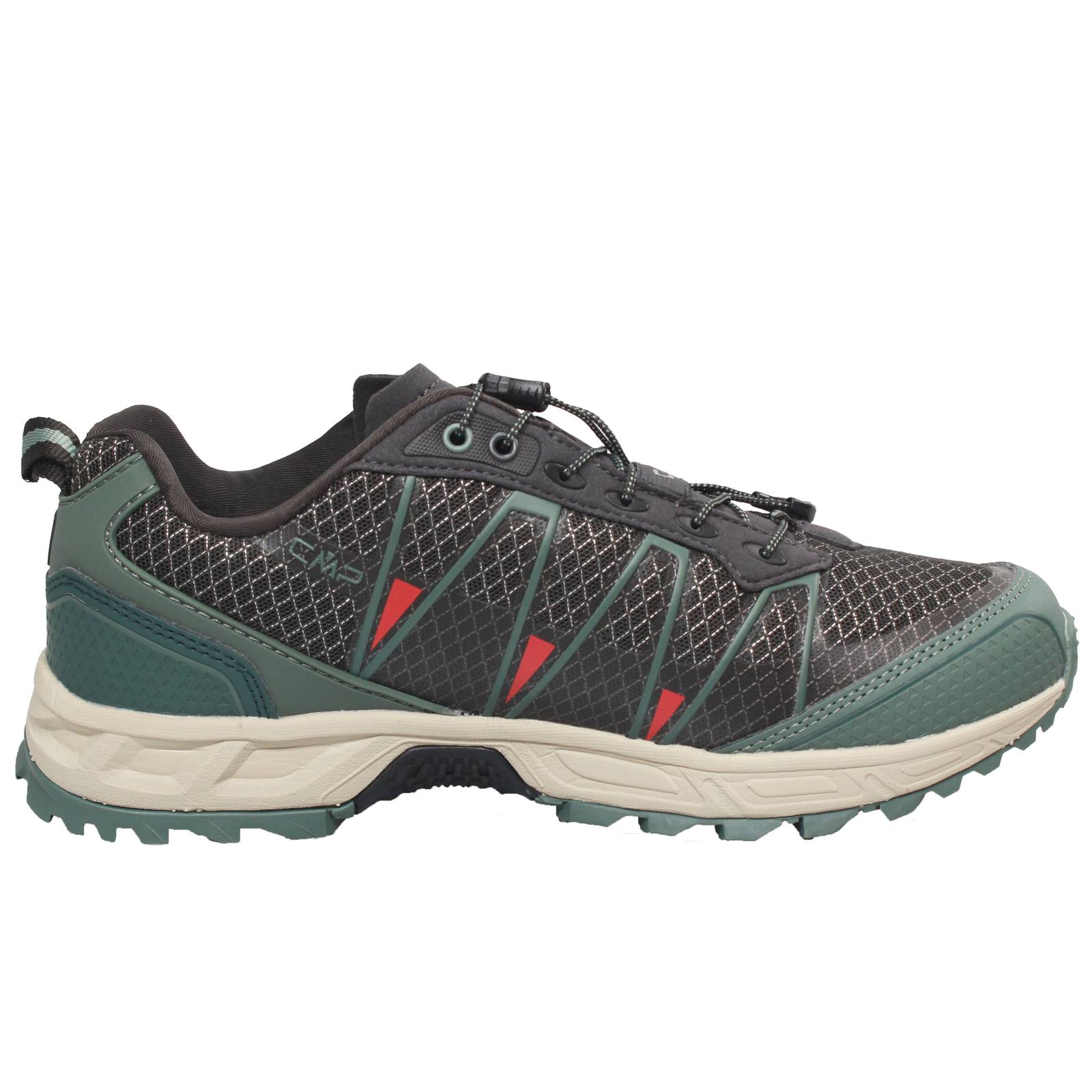CMP Altak - Wasserdichte Wanderschuhe mit Kordelzug Herren grau Foto 2