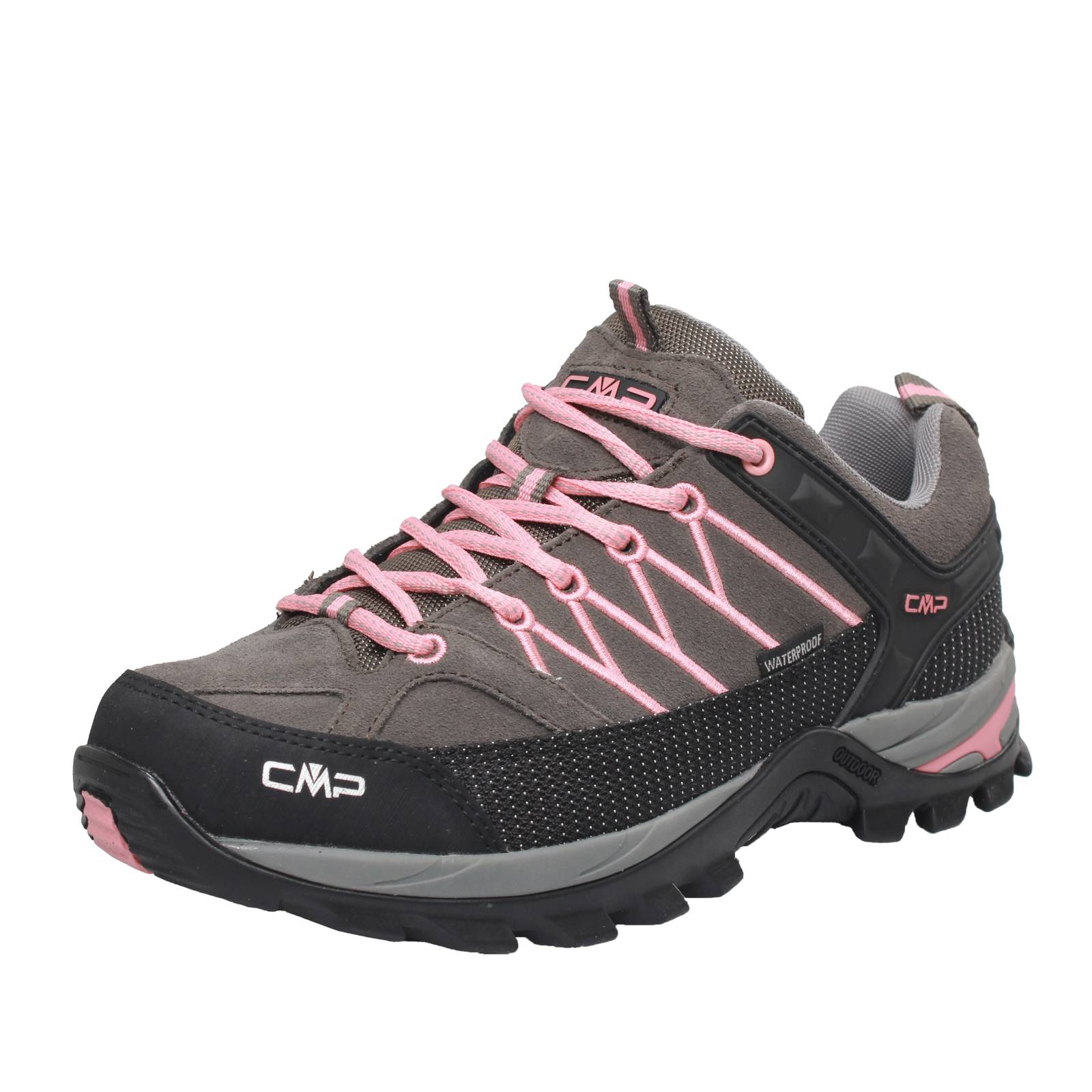CMP Rigle Low - Chaussures de trekking imperméables Femme marron