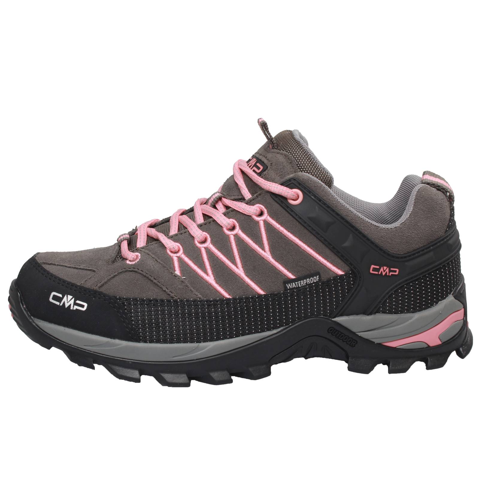 CMP Rigle Low - Chaussures de trekking imperméables Femme marron Photo 3