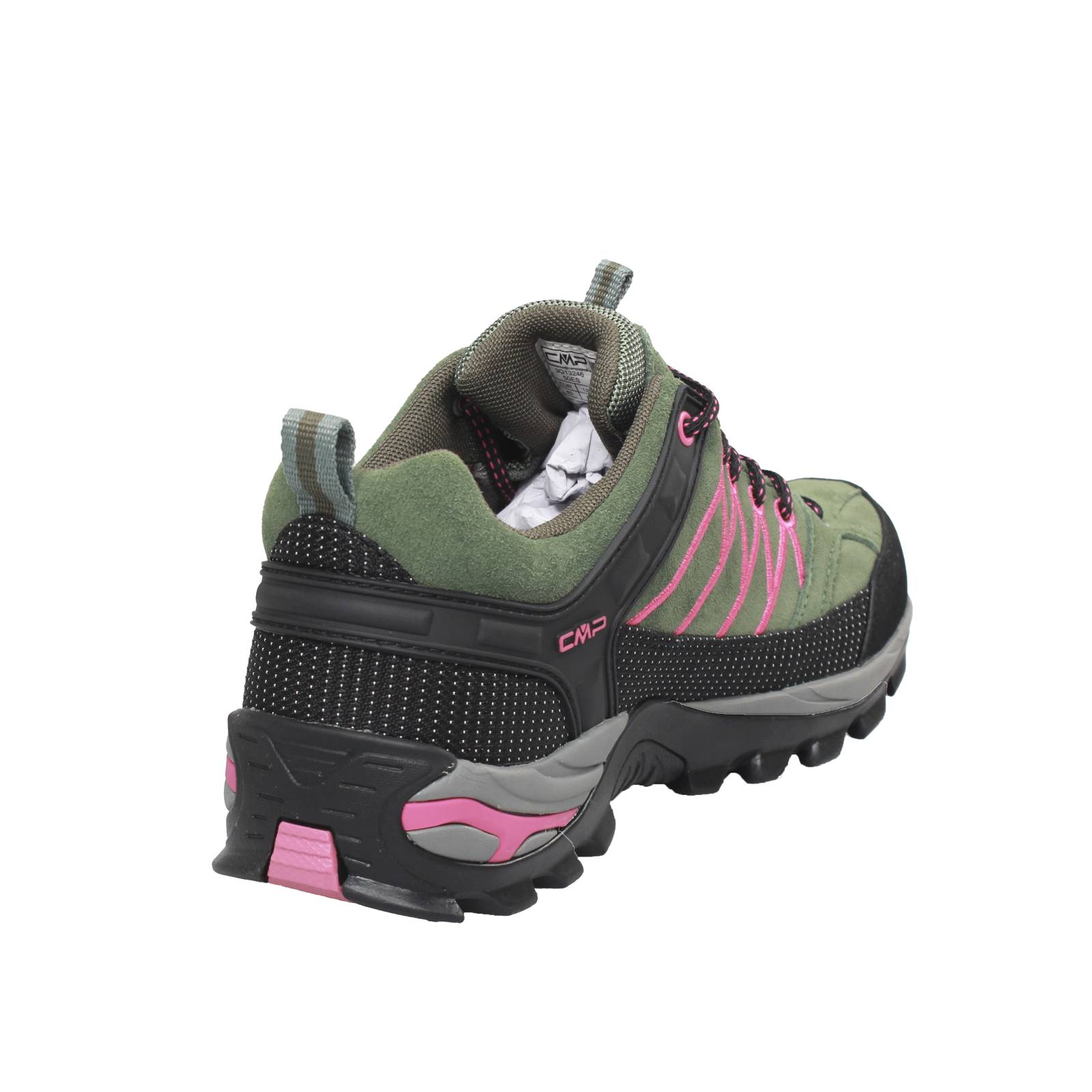 CMP Rigle Low - Chaussures de trekking imperméables Femme vert Photo 4