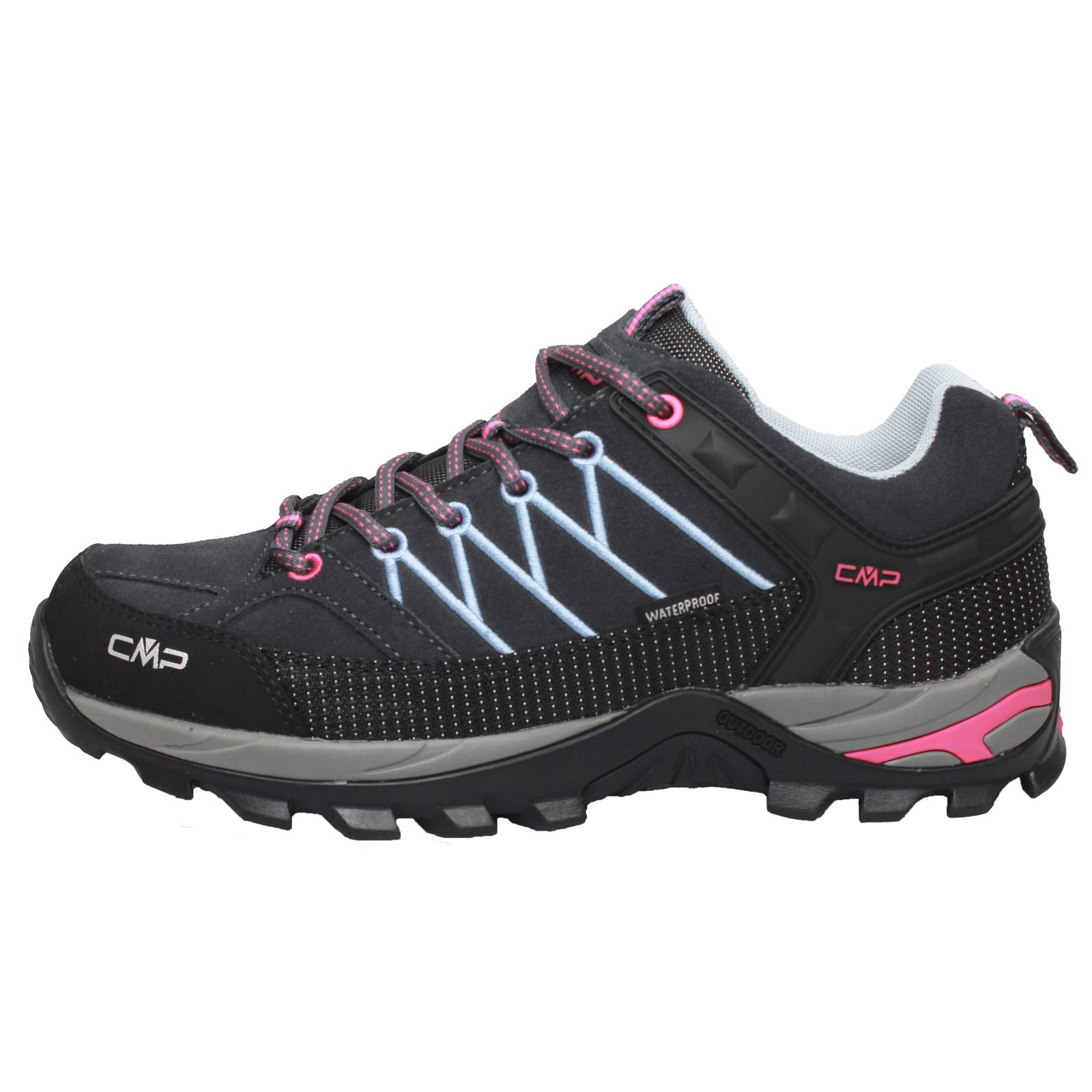 CMP Rigle Low - Chaussures de trekking imperméables Femme gris Photo 3